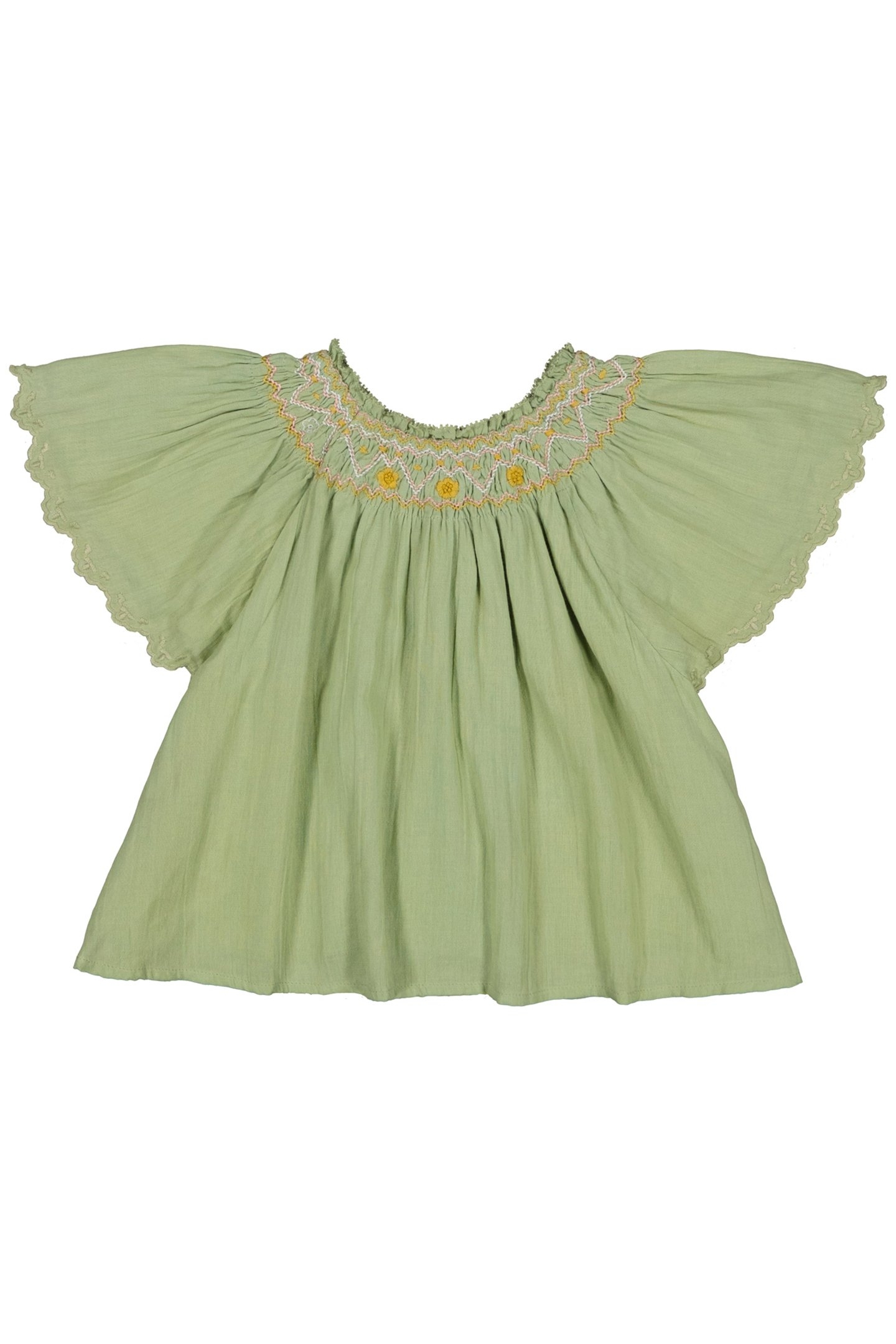BLOUSE FLORE OLIVE 2