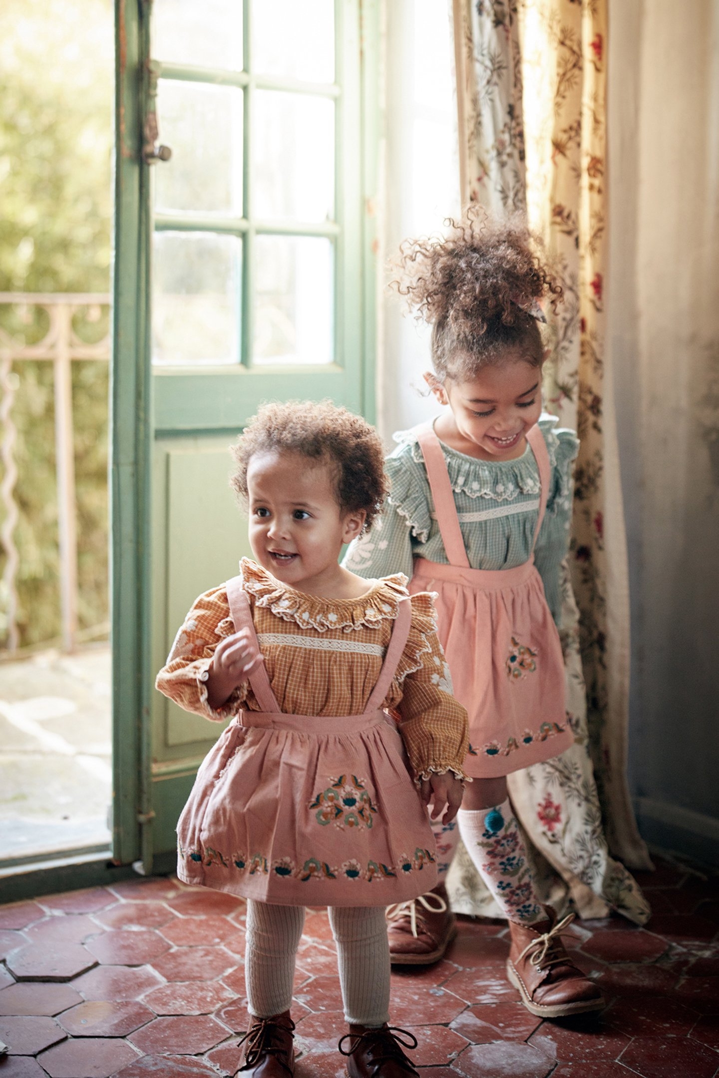 SHORT SKIRT CARINA LIGHT SIENNA 5