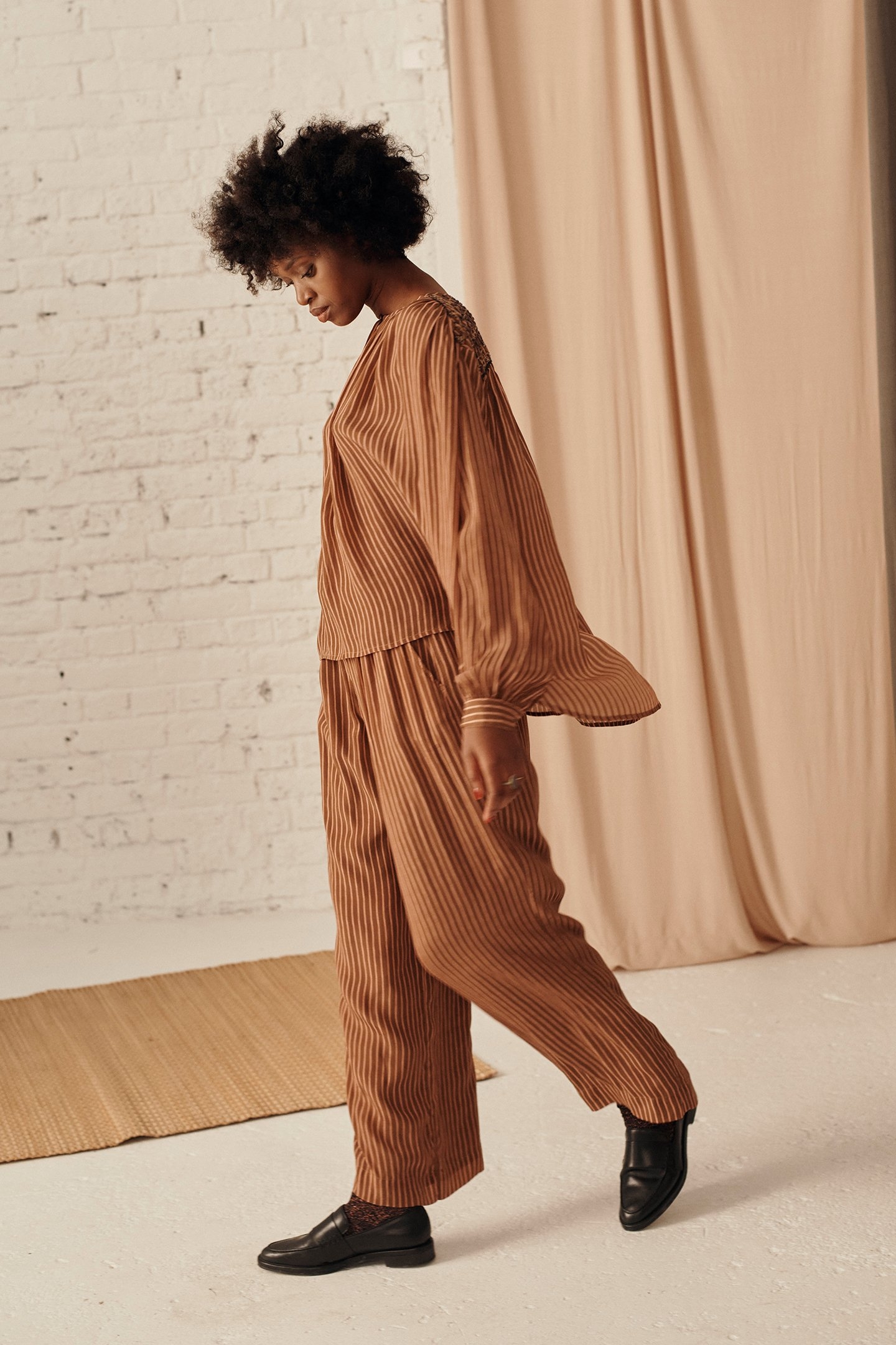 BLOUSE JULIAN CINNAMON 5