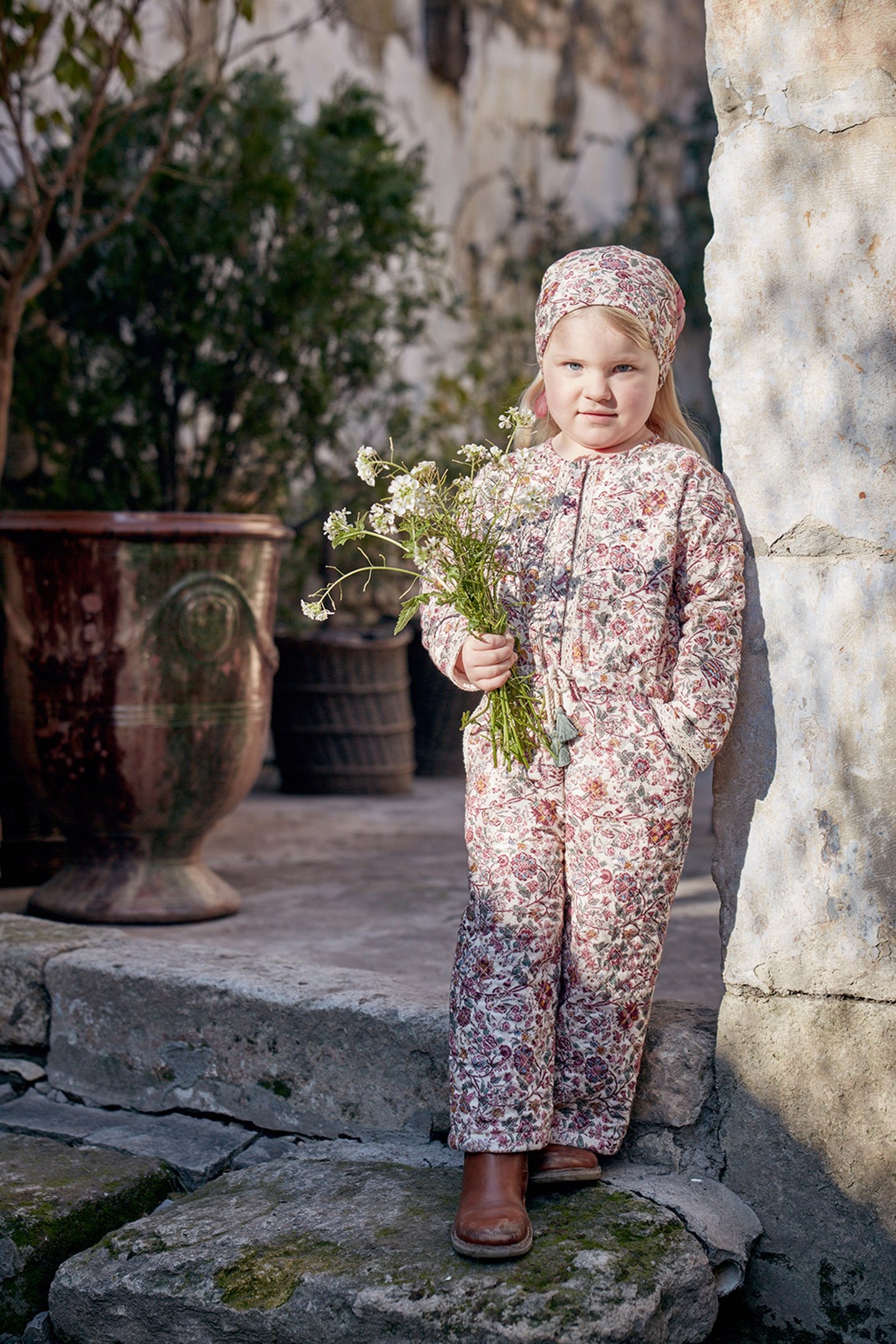 JUMPSUITS JENNA CREAM SAVAGE GARDEN 1