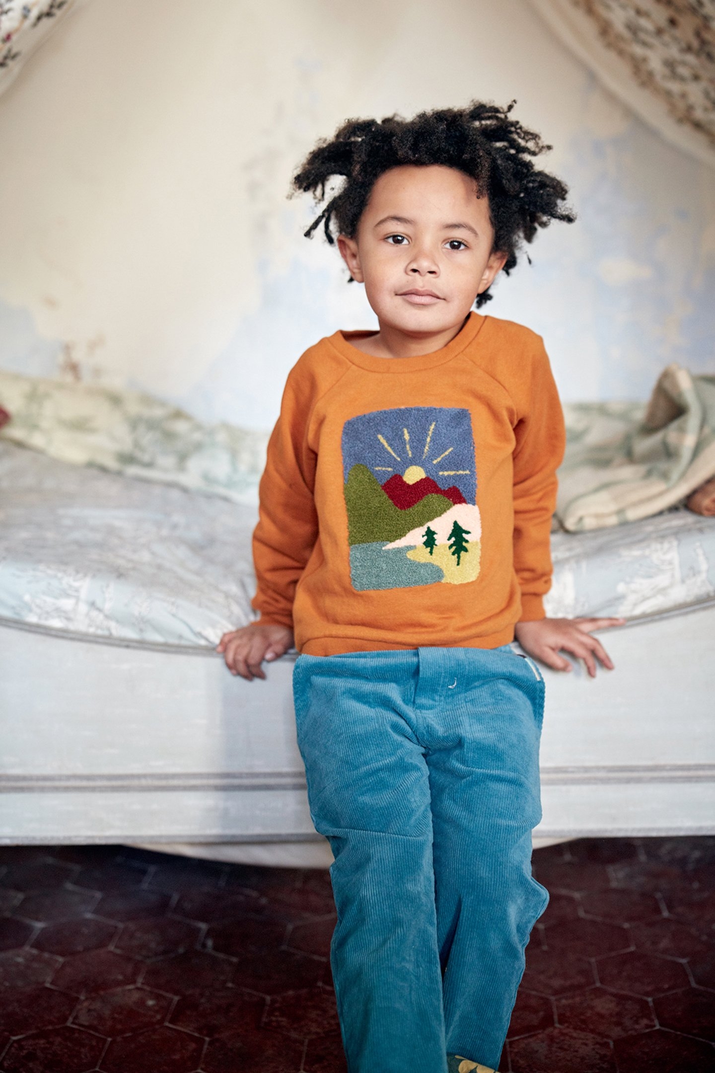 SWEATSHIRT SAMUEL CINNAMON 1