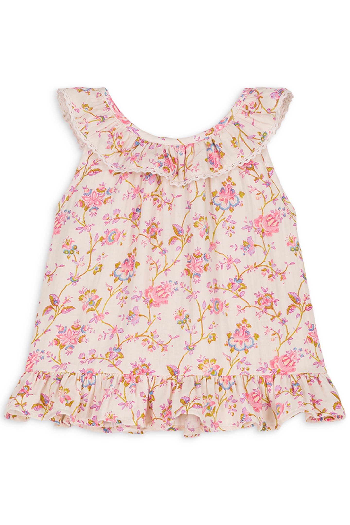 BLOUSE ZELIE CREAM BUCOLIA FIELDS 2