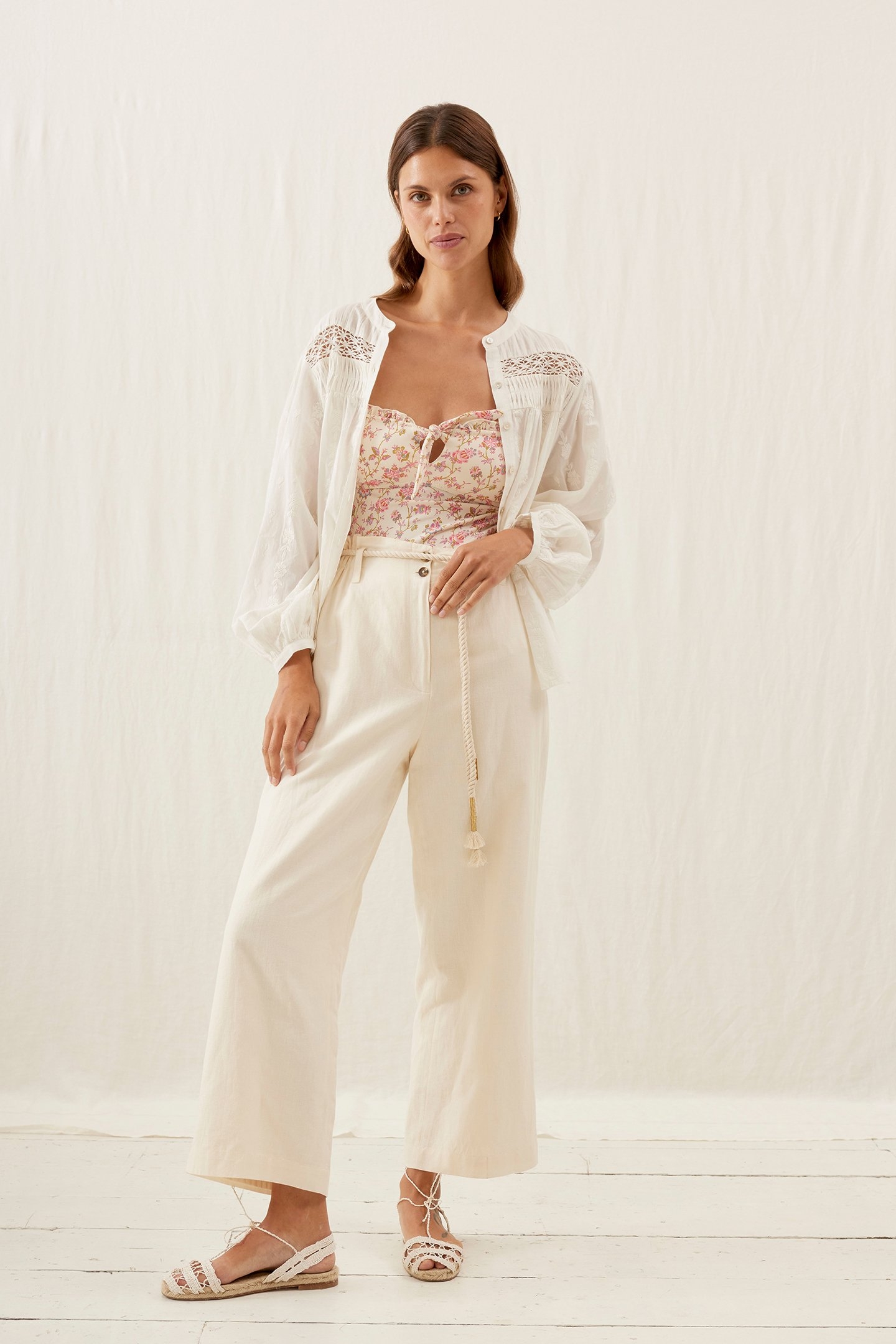 BATHING SUIT BAYO CREAM BUCOLIA FIELDS 5