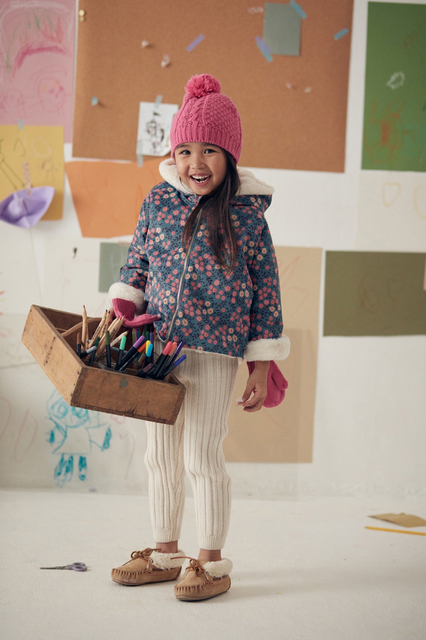 REVERSIBLE COAT FELVET STONEBLUE STARGARDEN 1