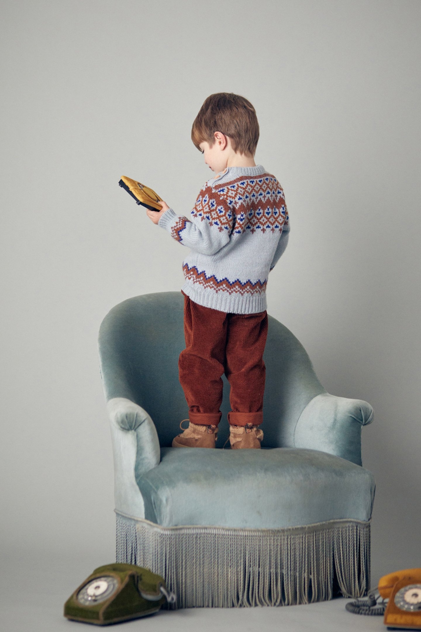 JUMPER LOUNIS HEATHER GREY 2