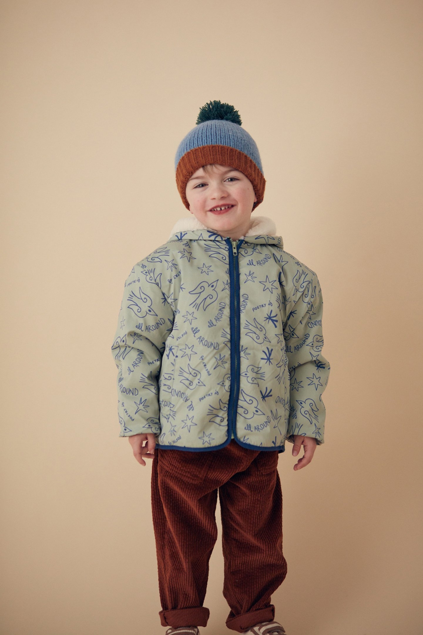 REVERSIBLE VEST JULES LIFE IS POETRY 1