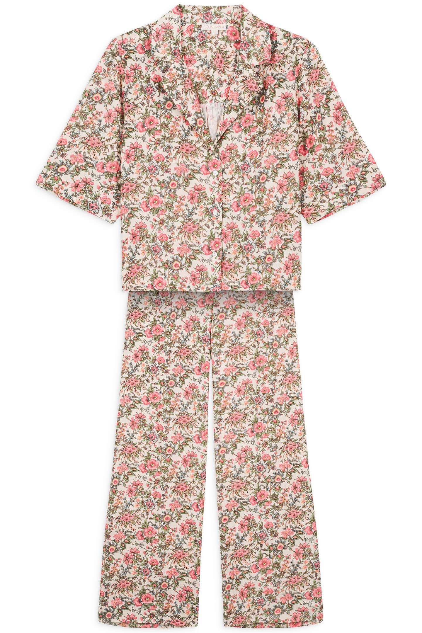 PAJAMAS SET LOUKA IVORY ENCH FIELDS 3