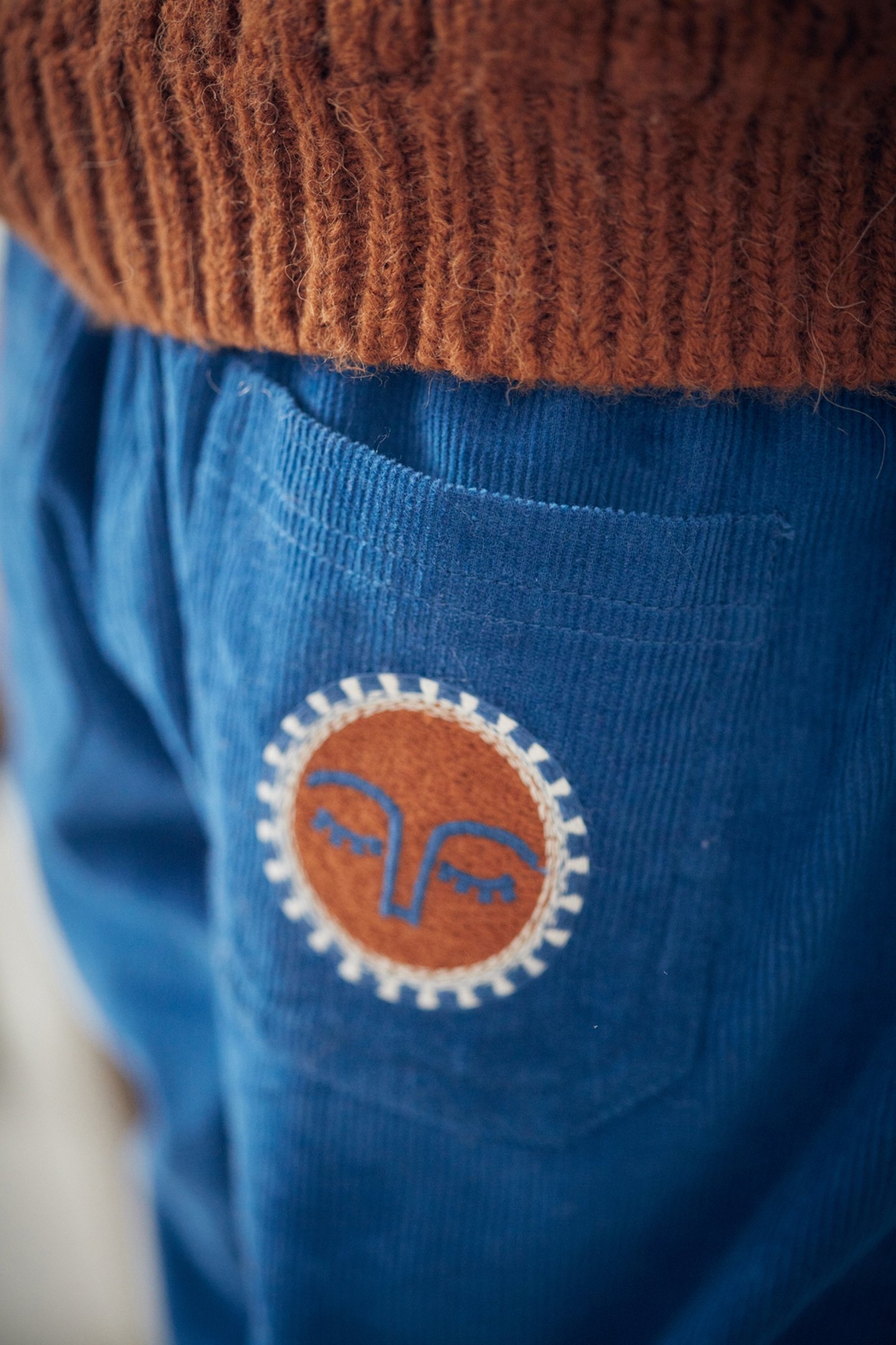 PANTS ABEL WORK BLUE 5