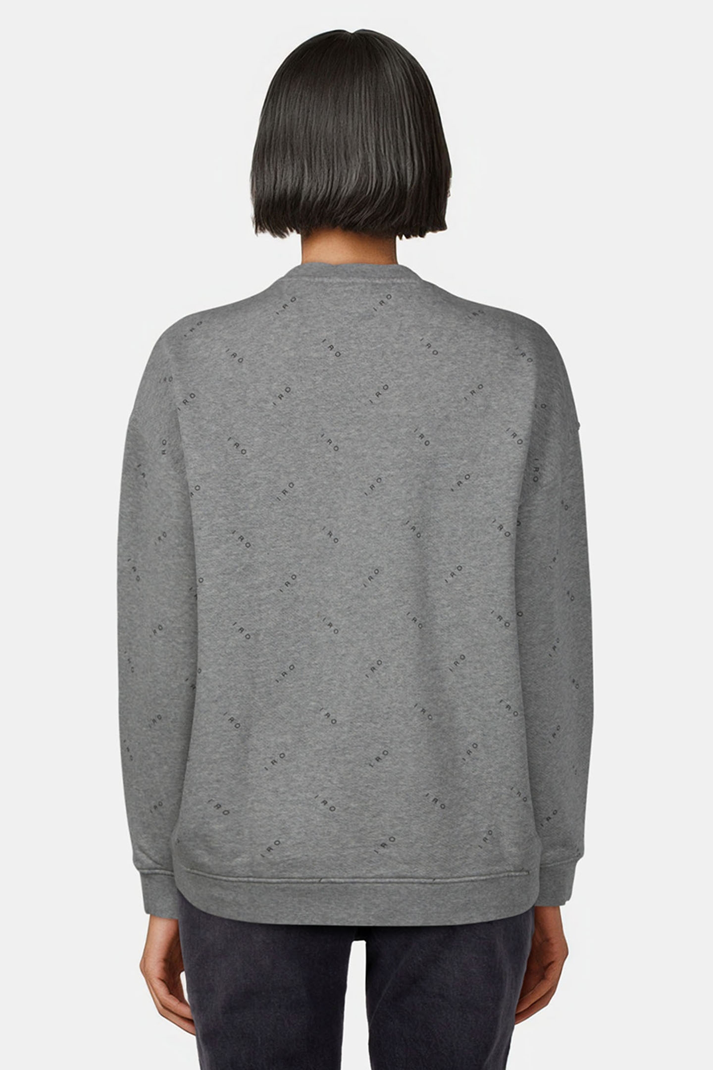 OLGA SWEAT MIXED GREY 2