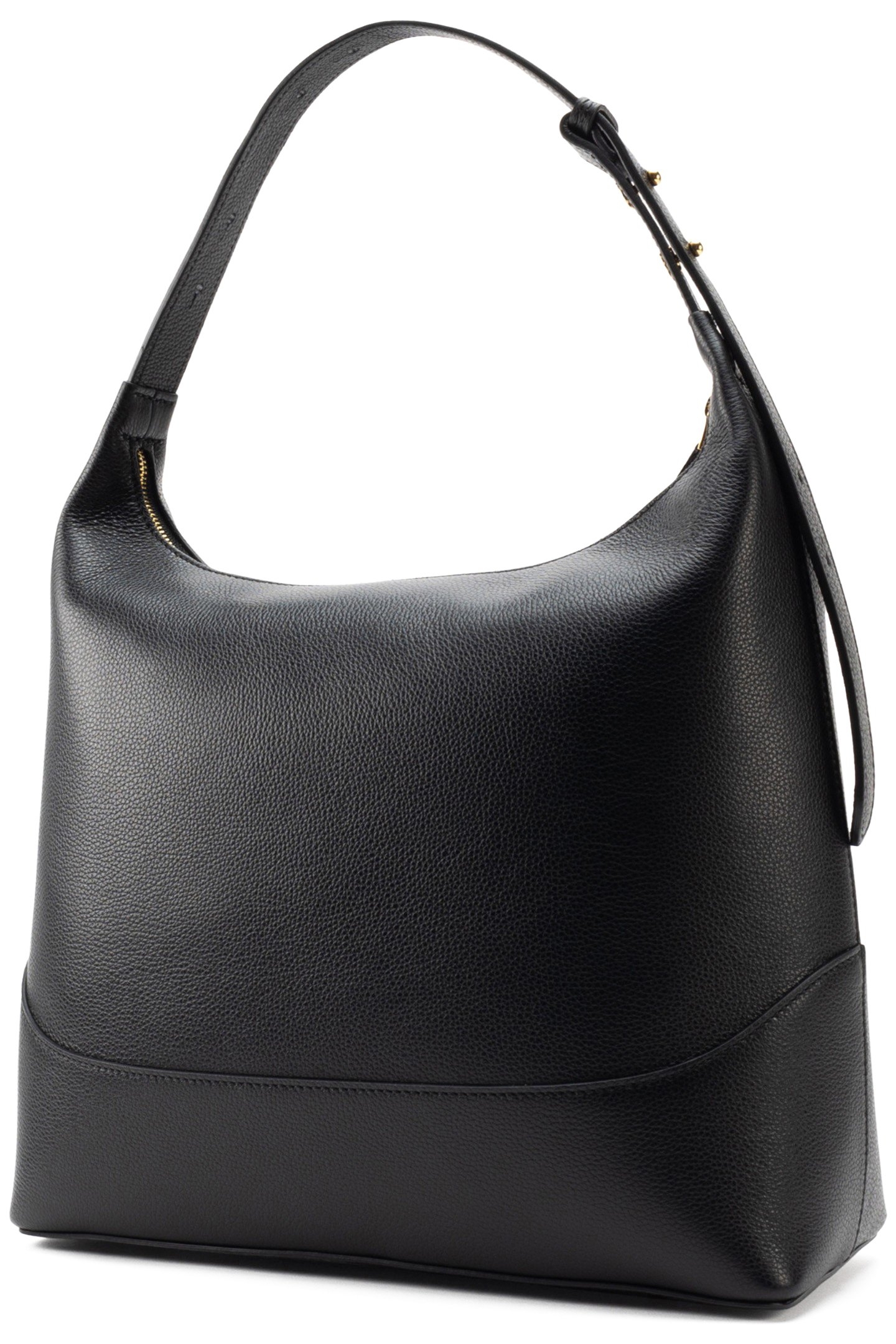 LOOP LARGE PEBBLED LEATHER BLACK 2