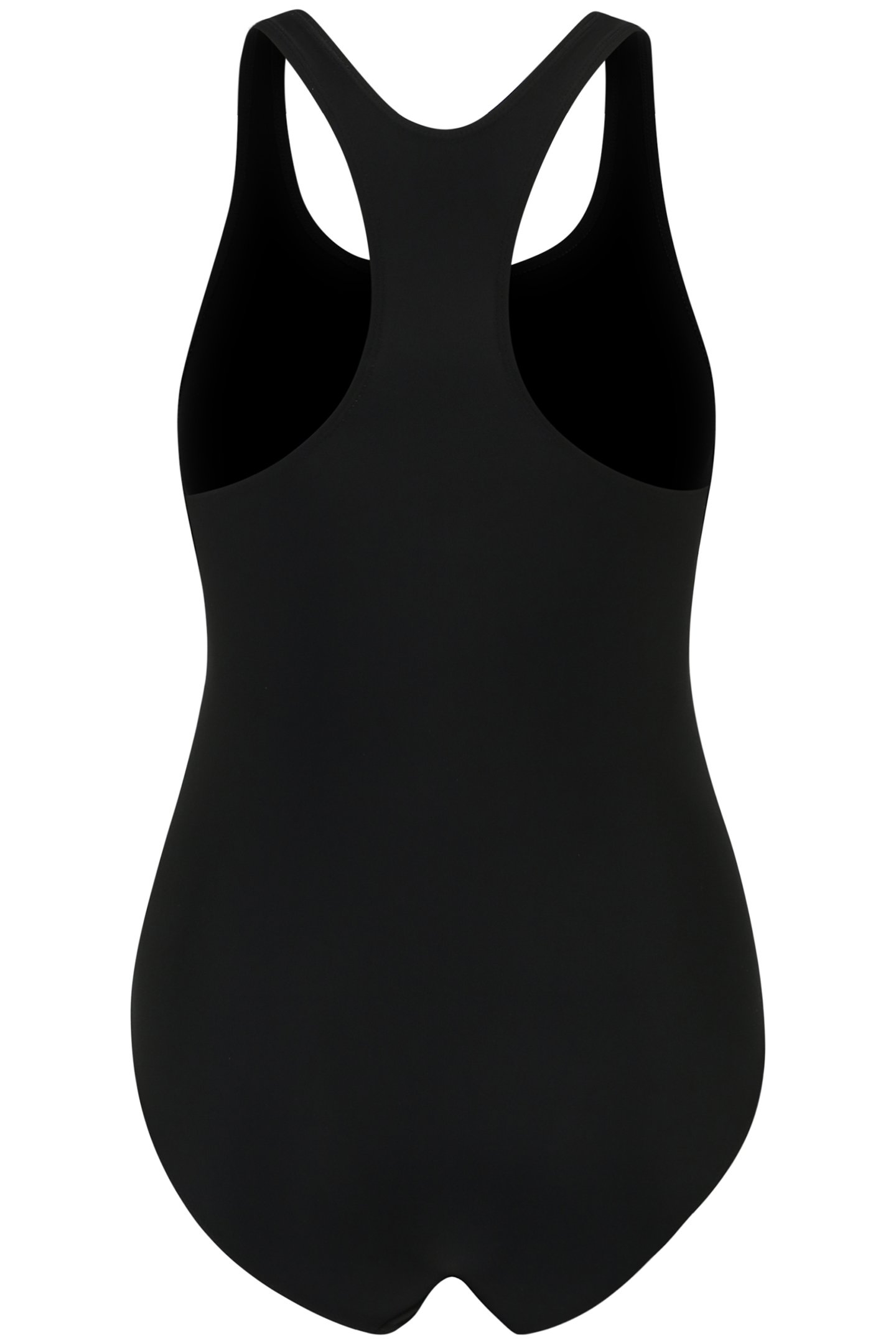 GIRLS SIBARI RACER BACK SWIMSUIT BLACK 2