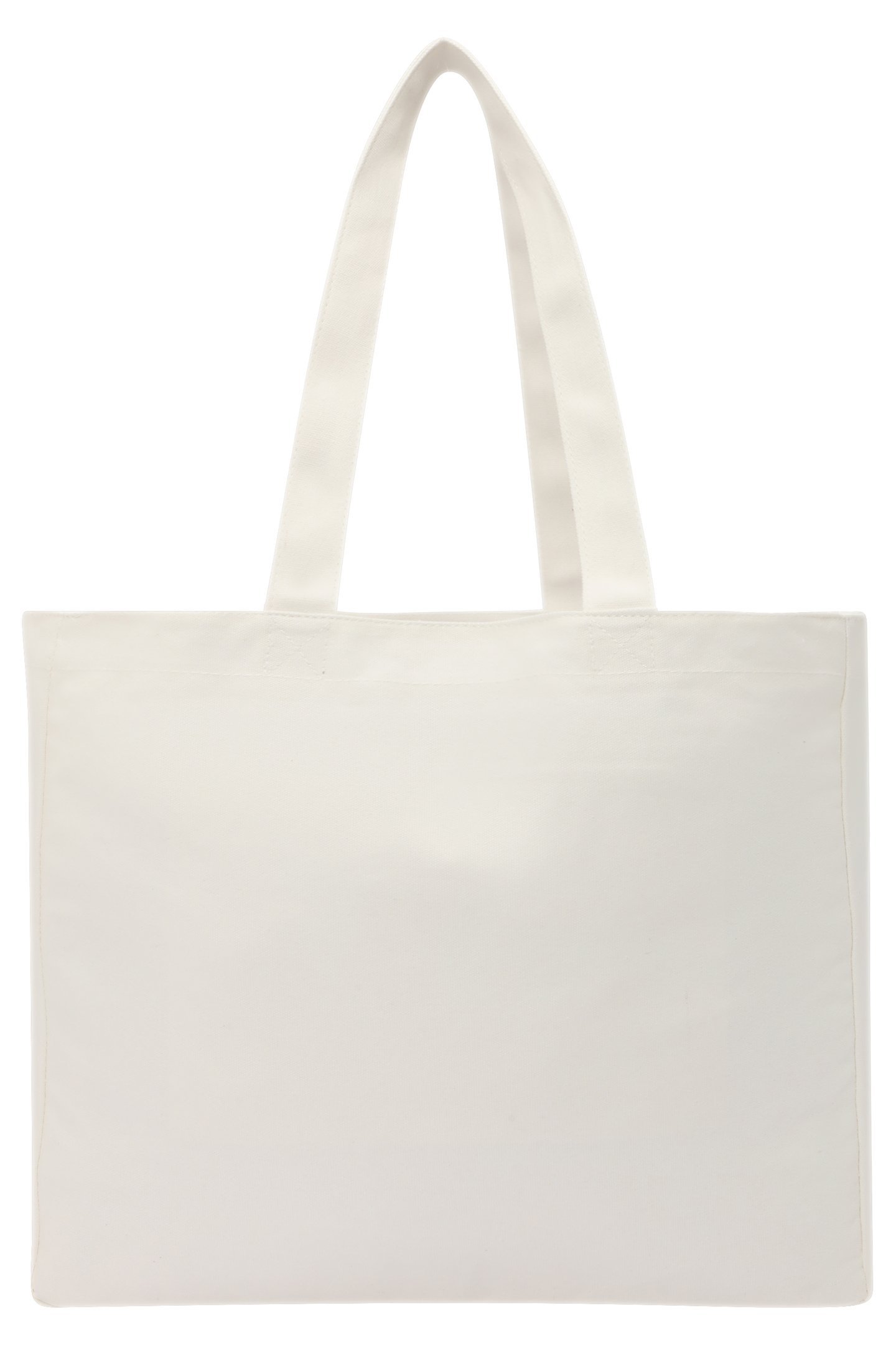 NAVIGLI GRAPHIC CANVAS SHOPPER EGRET 2