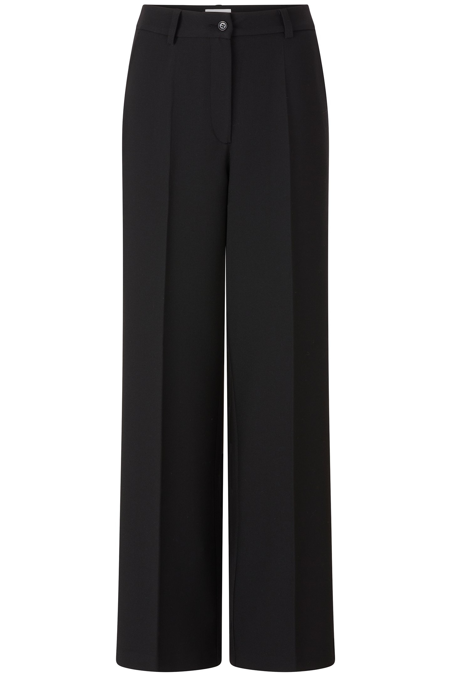 WIDE LEAG PLEATED PANTS BLACK 4