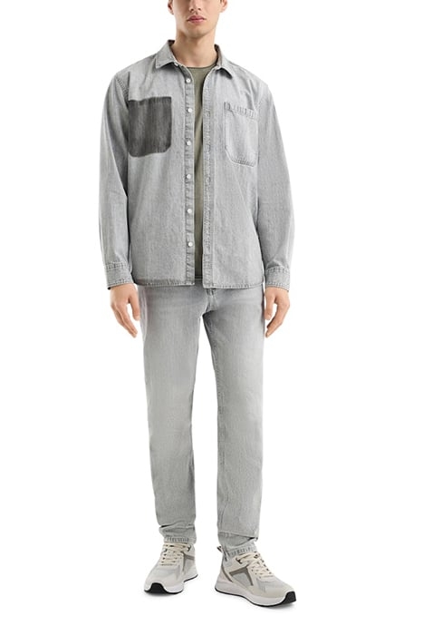 S.OLIVER-QS SHIRT GREY DENIM 2