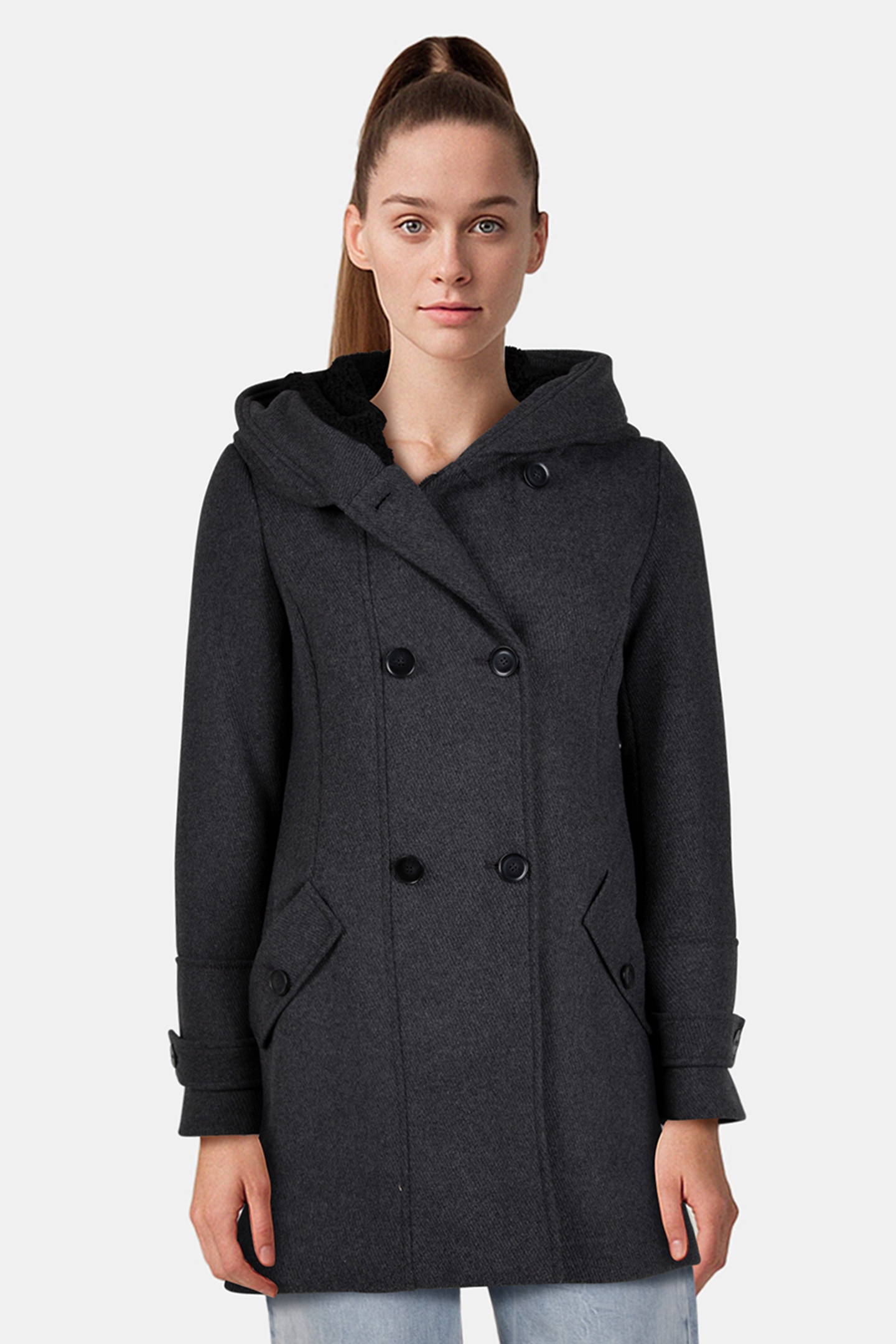 S.OLIVER JACKET OUTDOOR GREY/BLACK 1