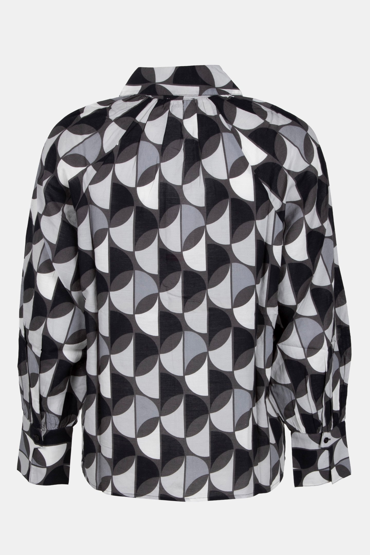 S.OLIVER BLOUSE GREY/BLACK 4