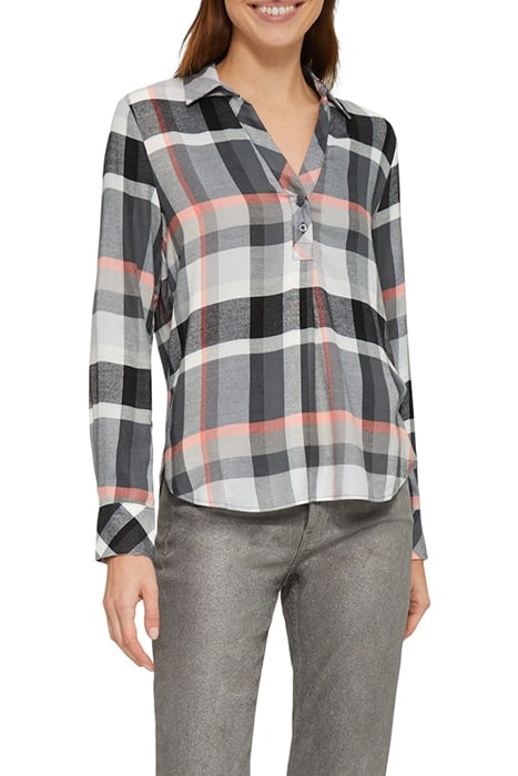 S.OLIVER BLOUSE GREY/BLACK 1