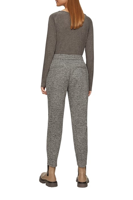 S.OLIVER PANT GREY/BLACK 3