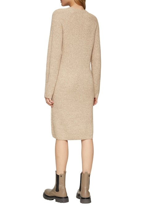S.OLIVER DRESS BROWN BEIGE 2