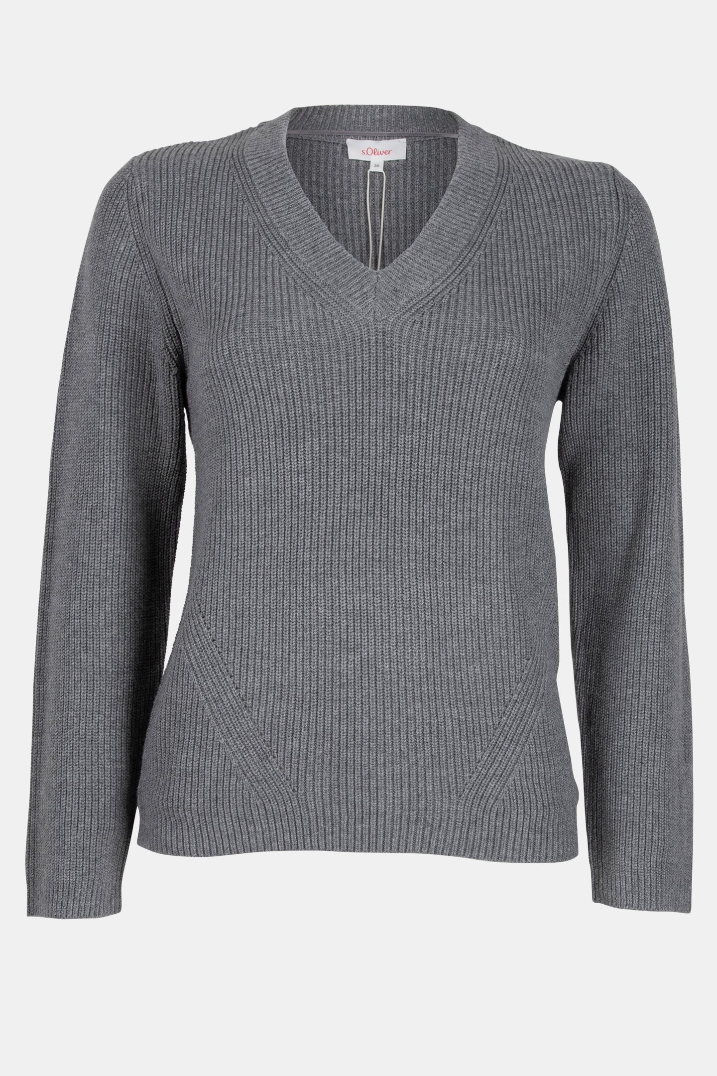 S.OLIVER PULLOVER GREY/BLACK 4
