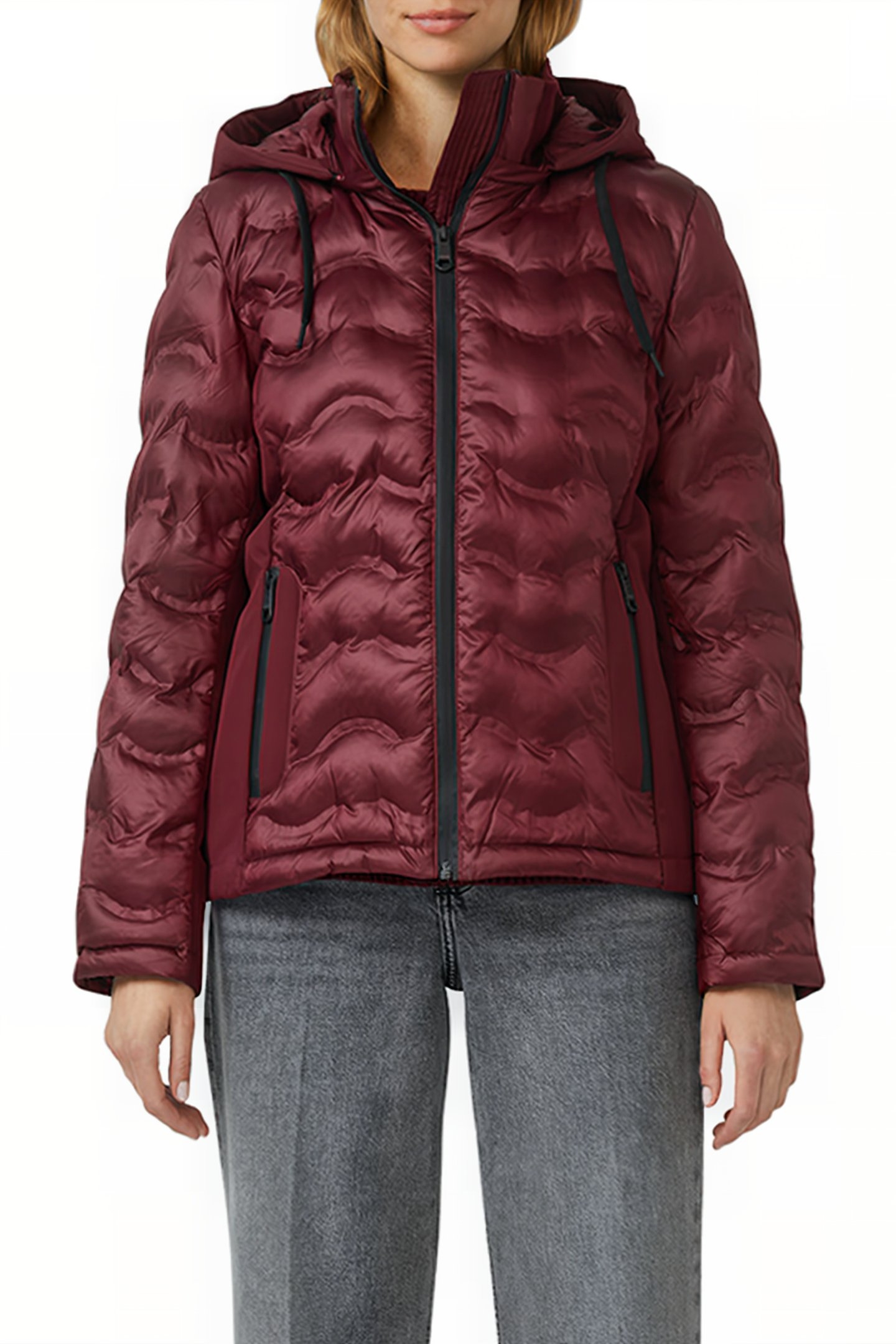 S.OLIVER JACKET OUTDOOR BURGUNDY 1
