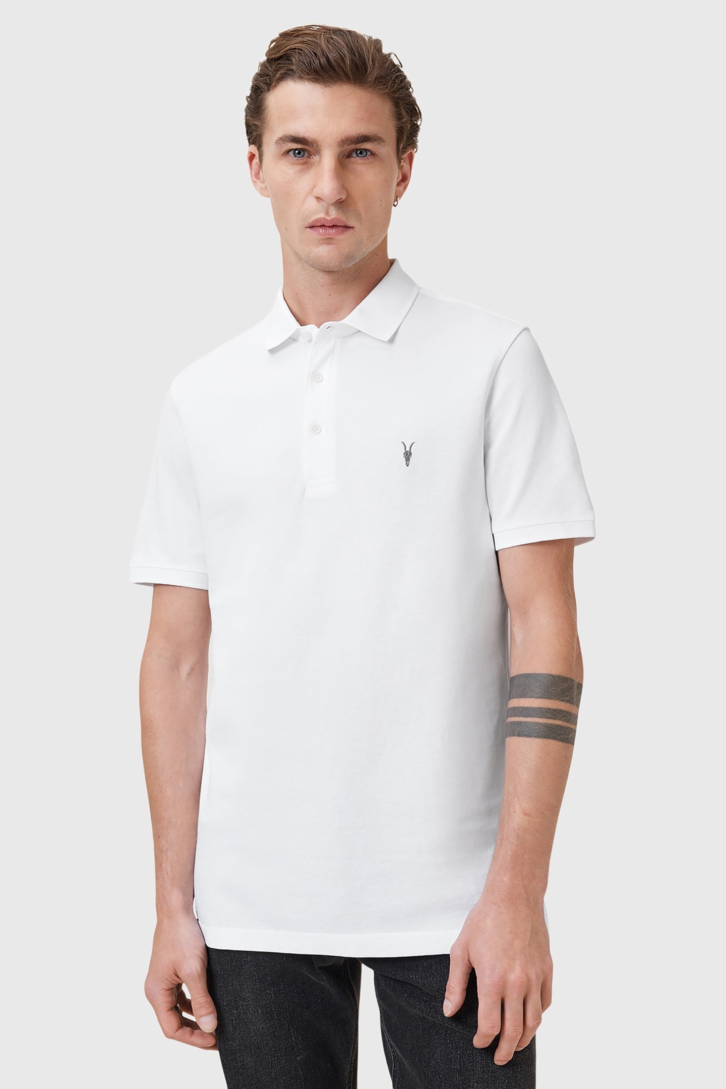 REFORM SS POLO 2 PAC OPTIC WHITE/GREEN 1