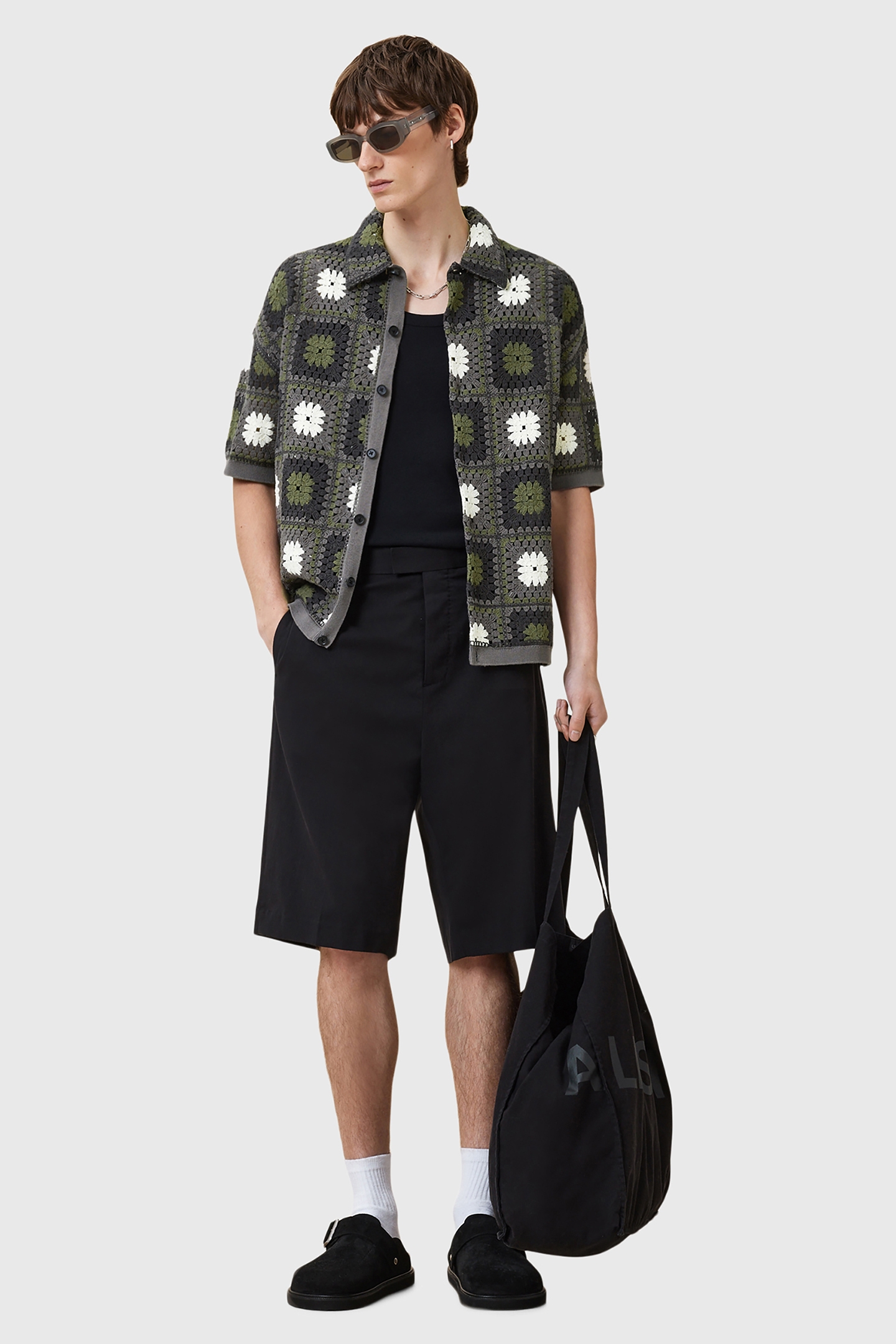 MANDON CARDIGAN GREEN MULTI 3