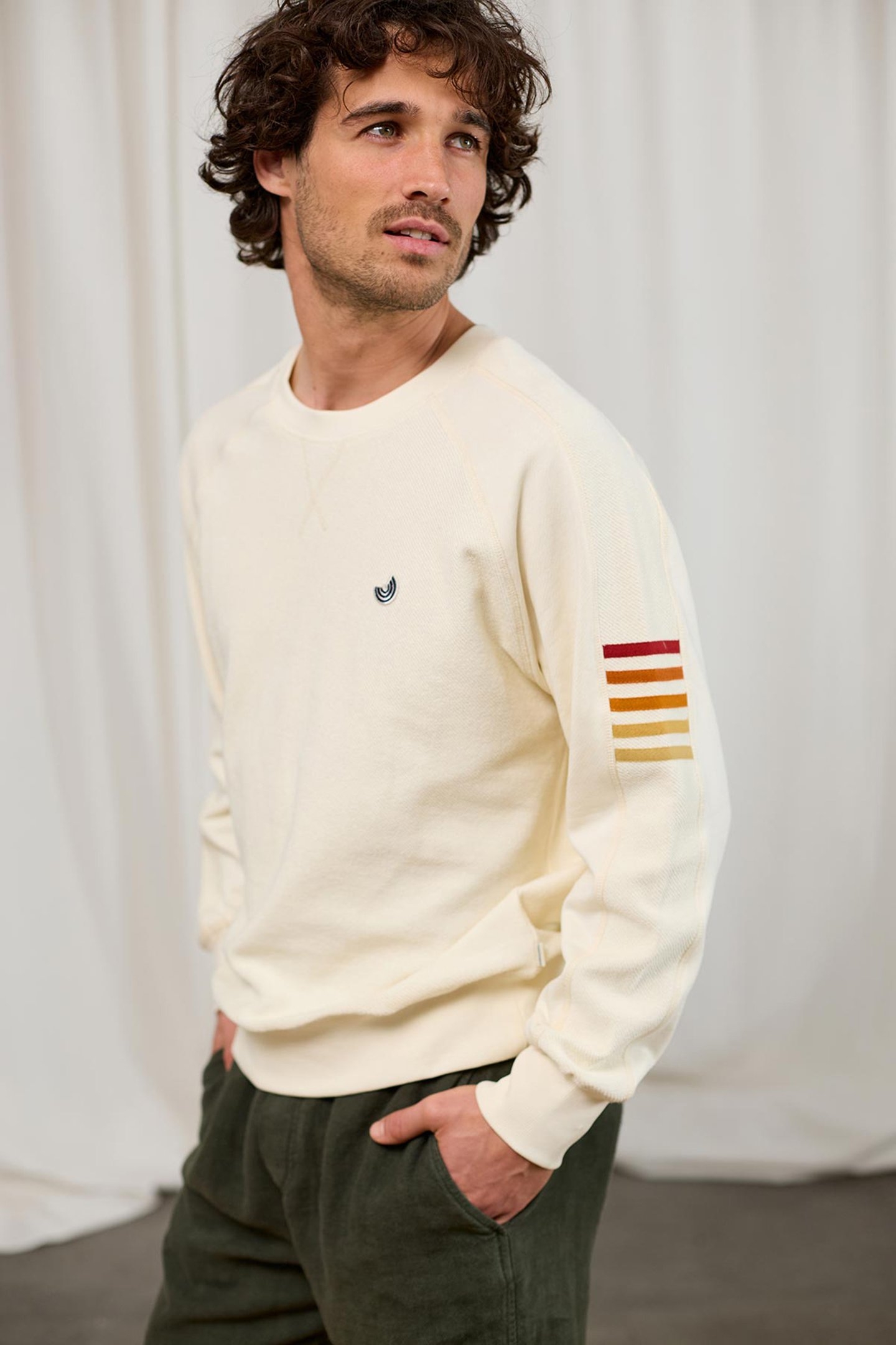 WAIANAE SWEATSHIRTS ECRU 3