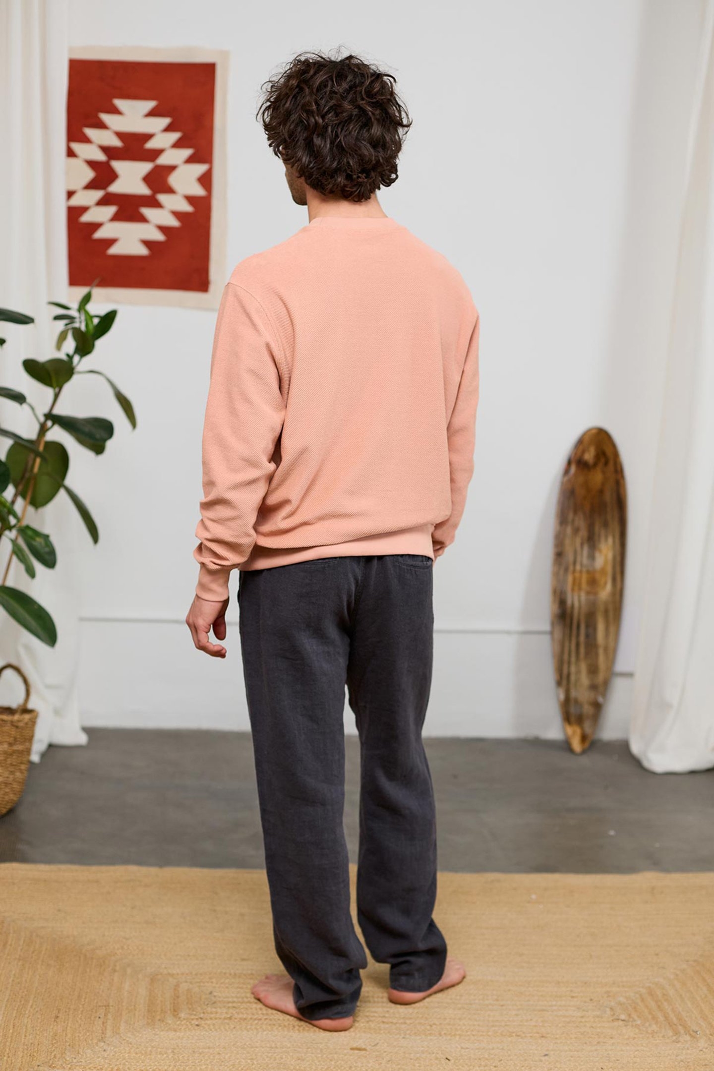 PAPAIKOU SWEATSHIRTS POWDER NUDE 2