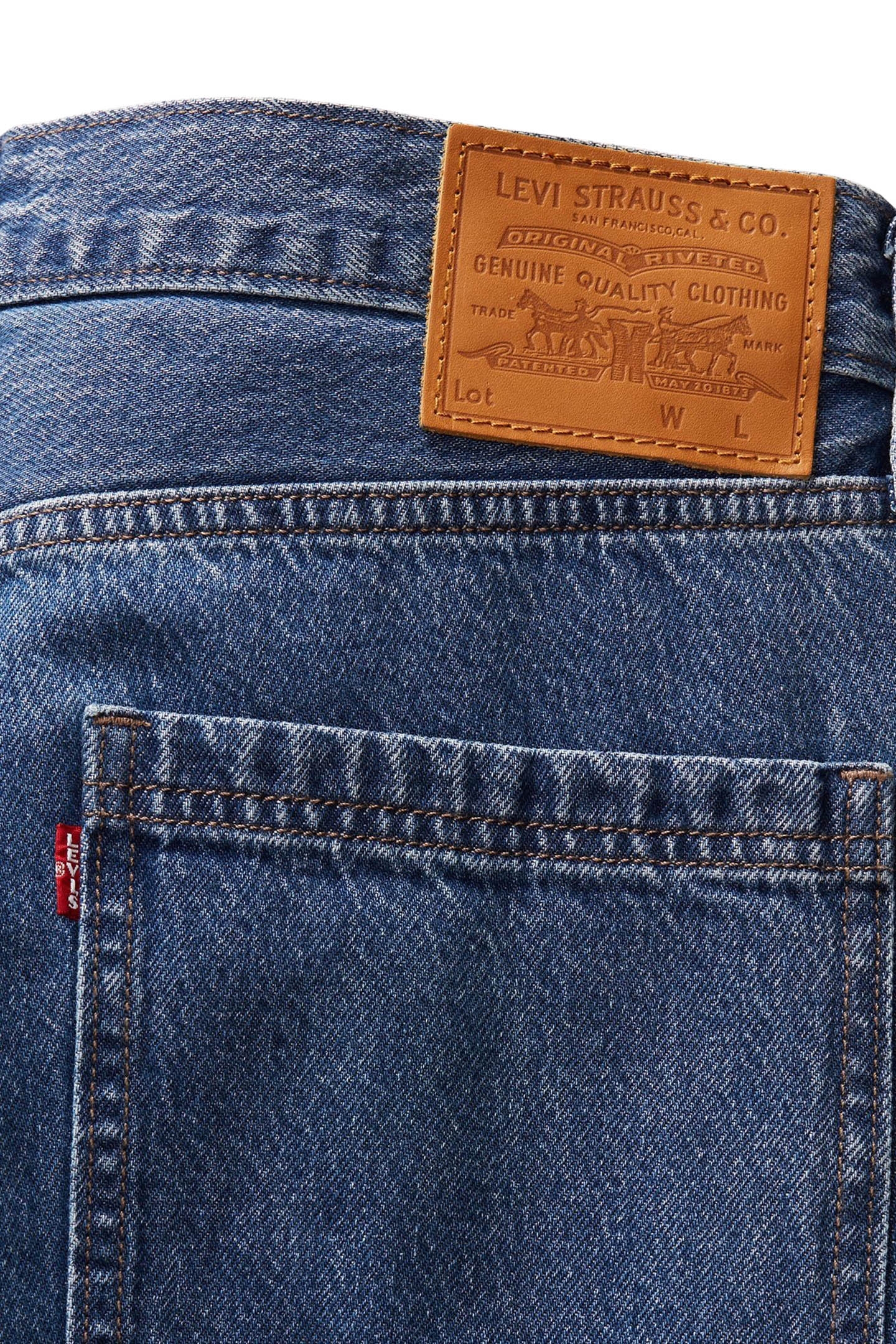 568™ LOOSE STRAIGHT CARGOS BLUE 7