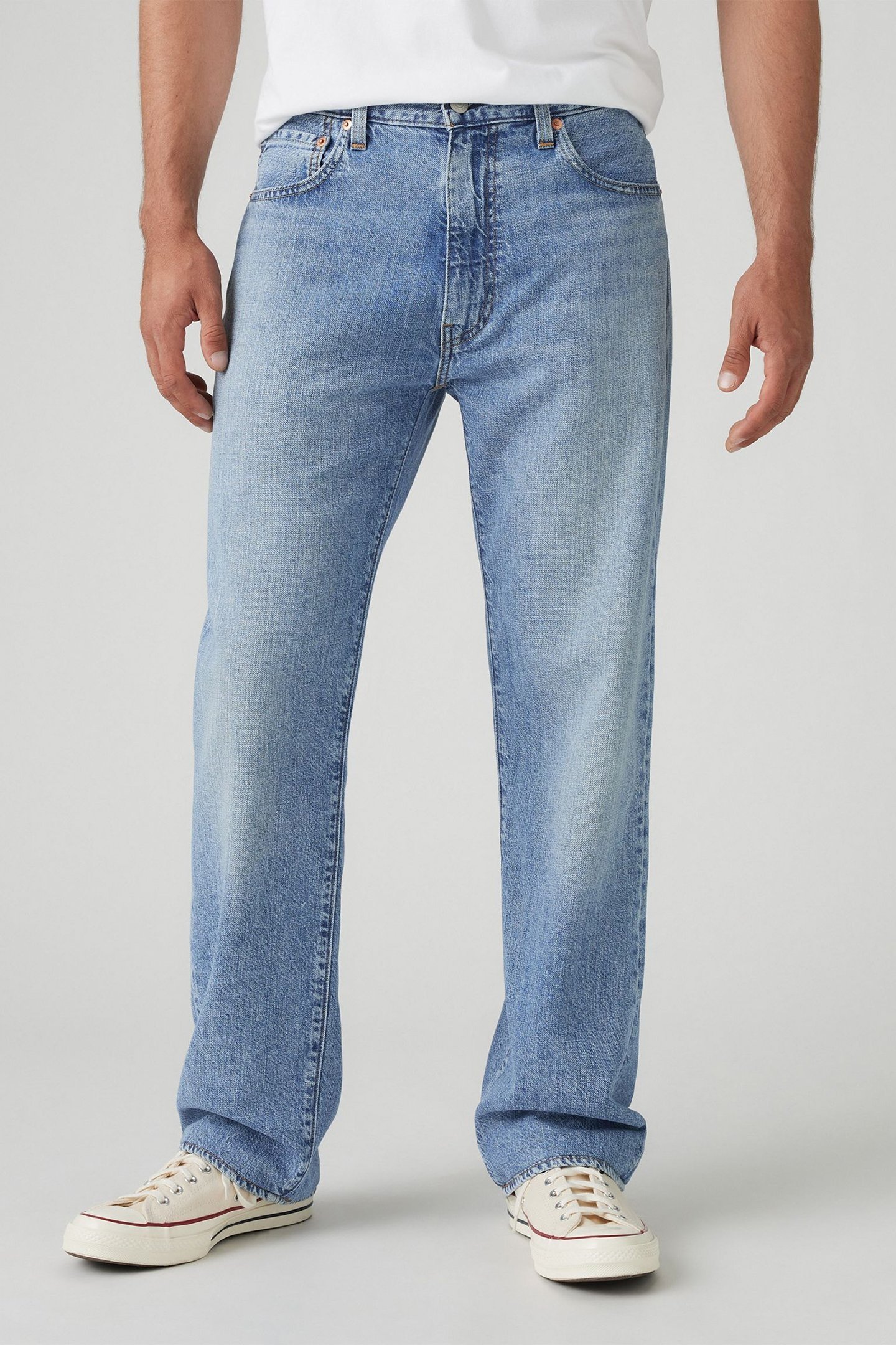 555™ RELAXED STRAIGHT LIGHTWEIGHT JEANS LIGHT INDIGO 1