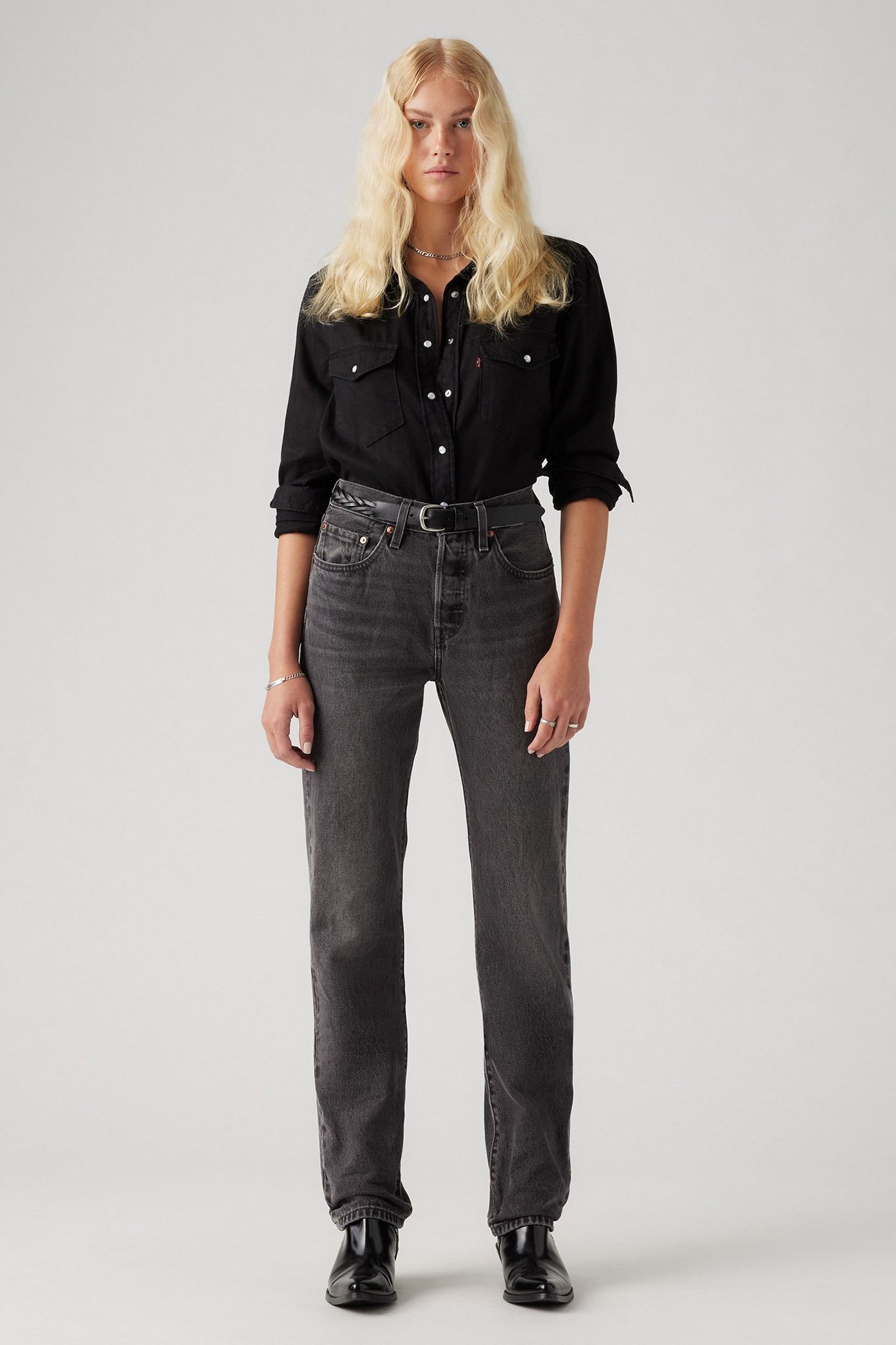 501® ORIGINAL JEANS BLACK 1