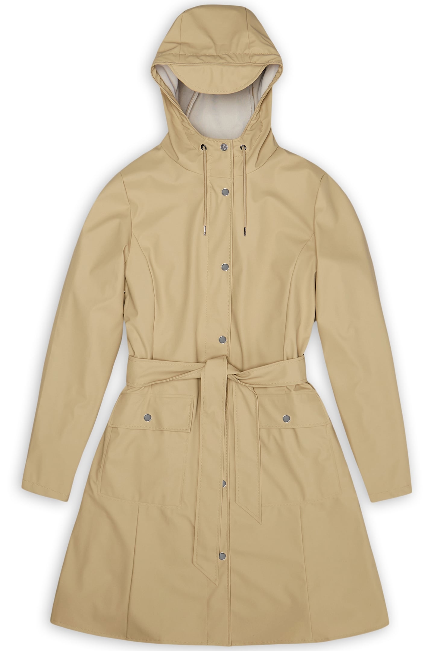 CURVE LONG JACKET W3 SAND 1