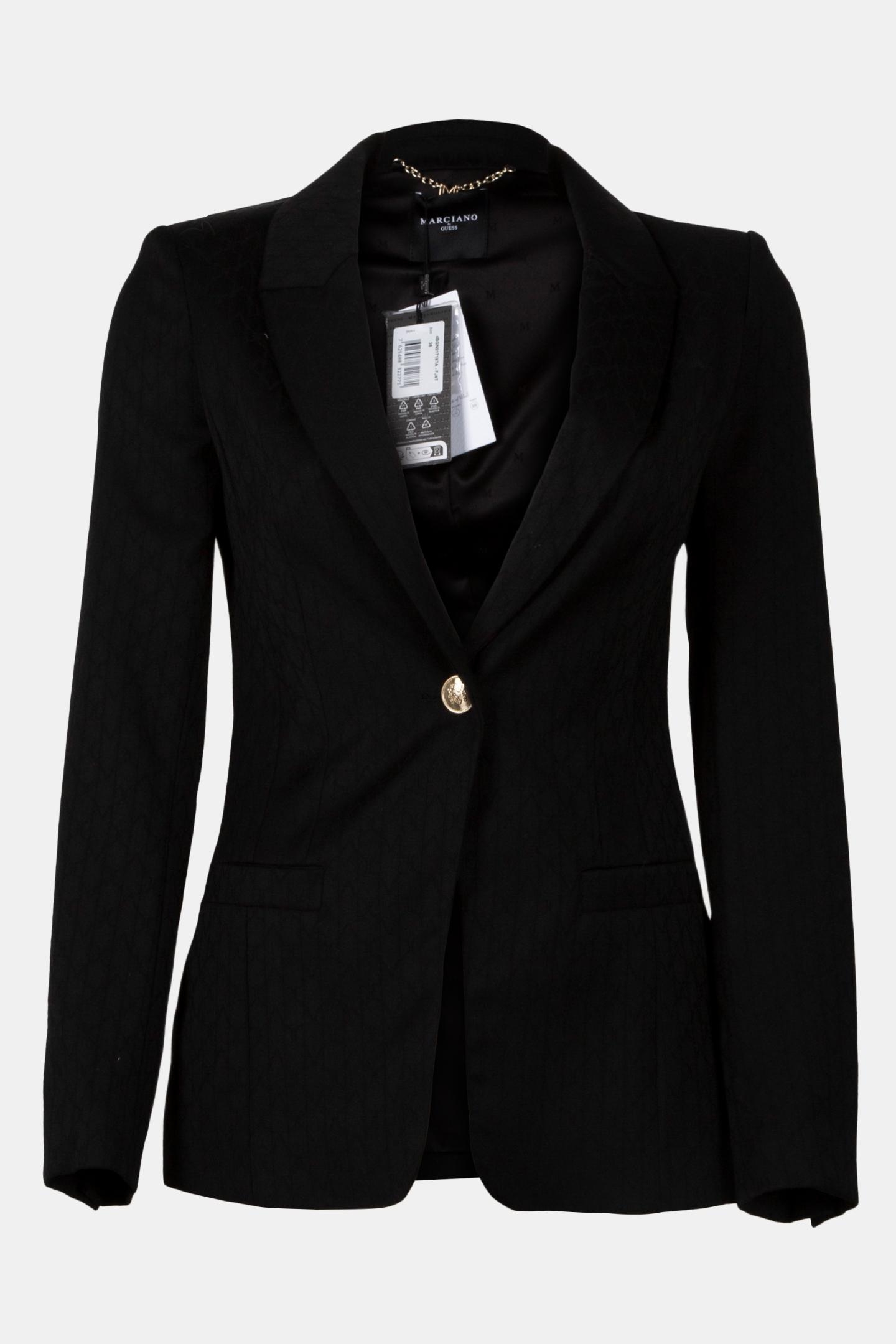 MARCIANO BY GUESS BLANCA BLAZER BLACK MONOGRAM 4