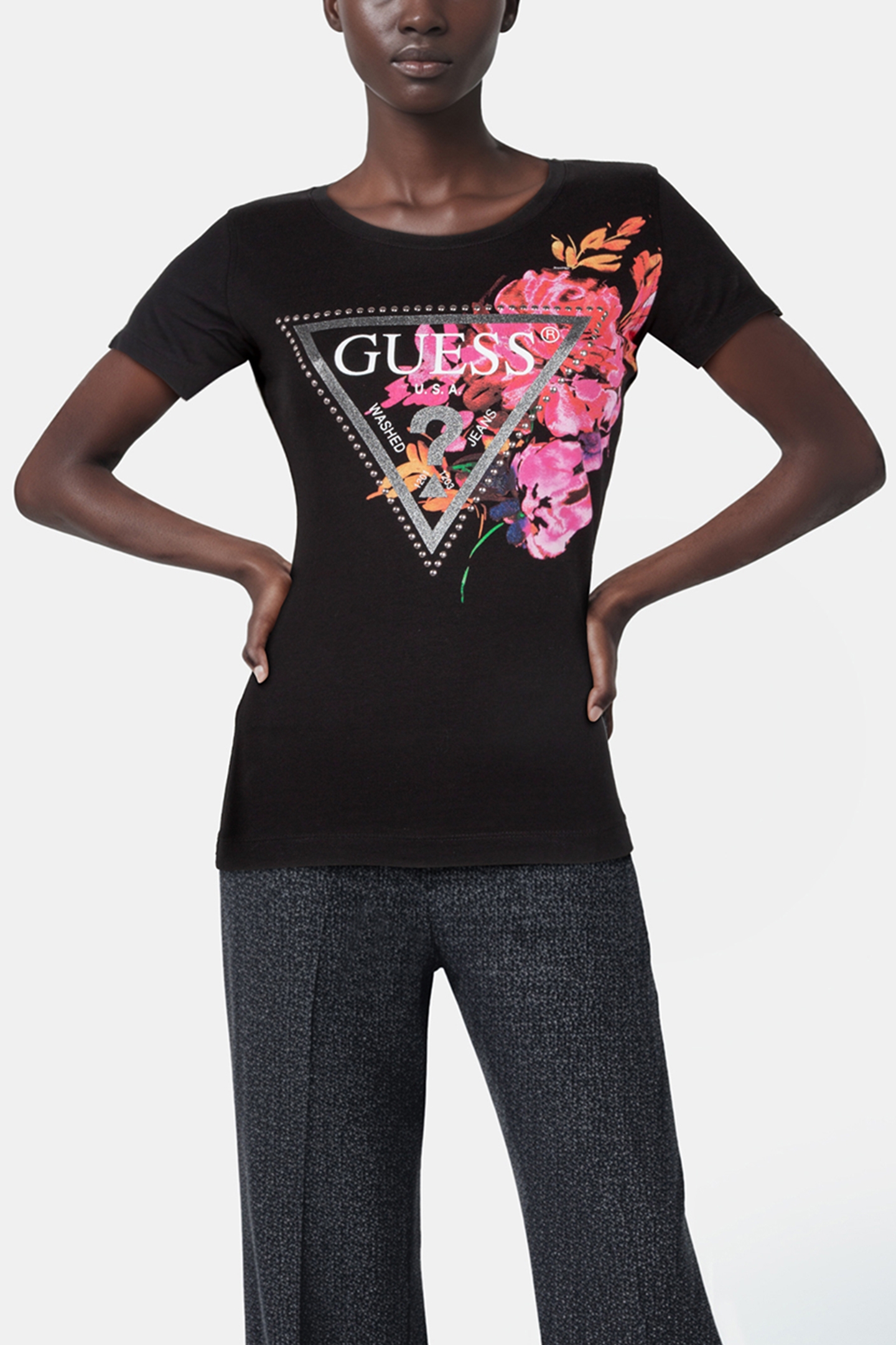 SS CN TRIANGLE PEONY JET BLACK A996 1