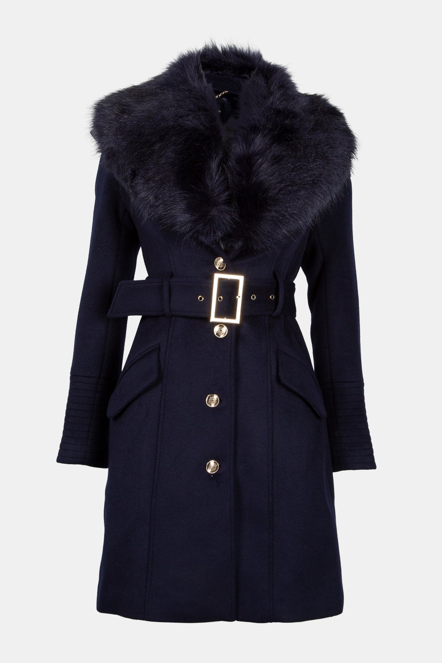 LORETA COAT SMART BLUE MULTI 3