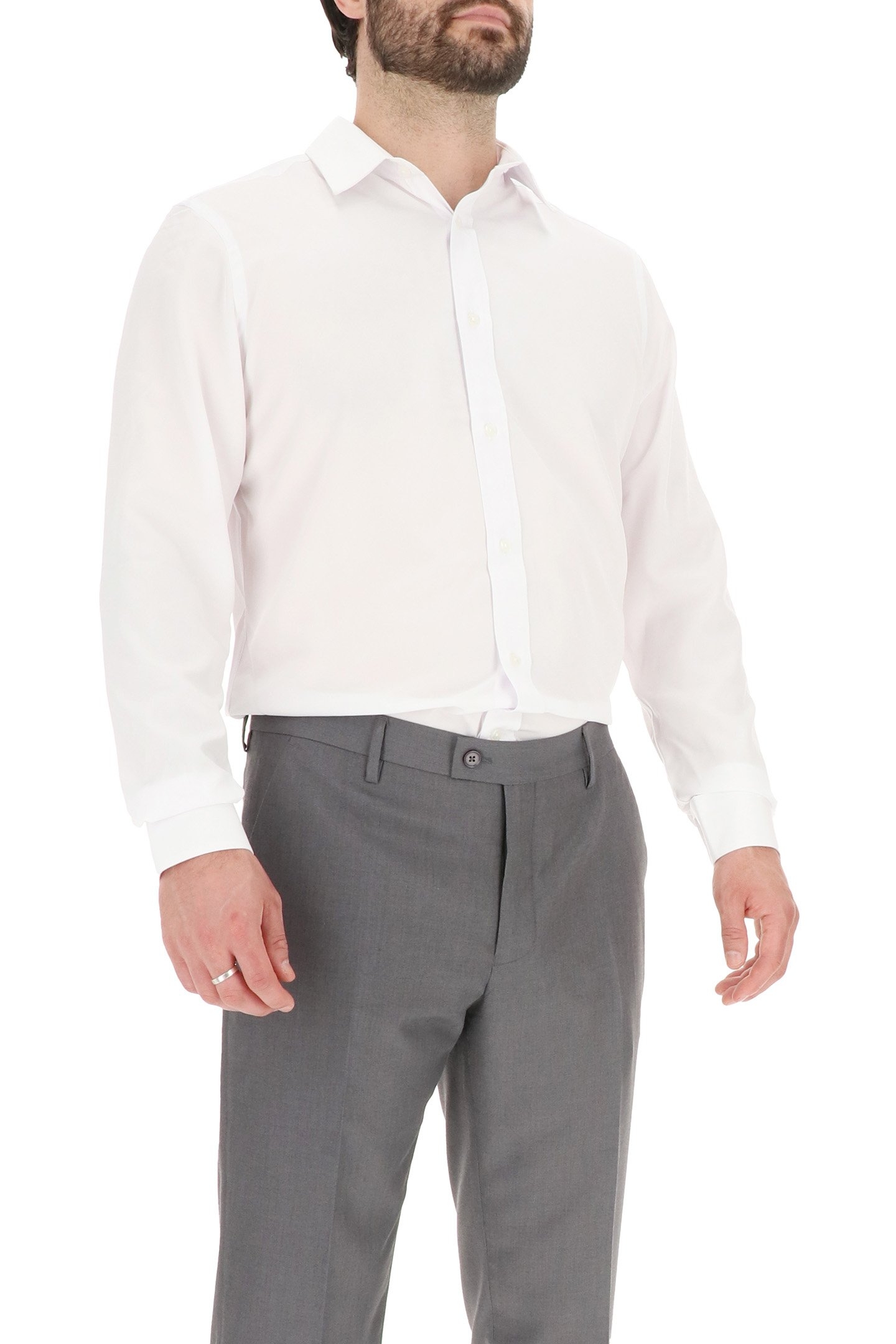 4 WAY STRETCHDRESS SHIRT WHITE 3