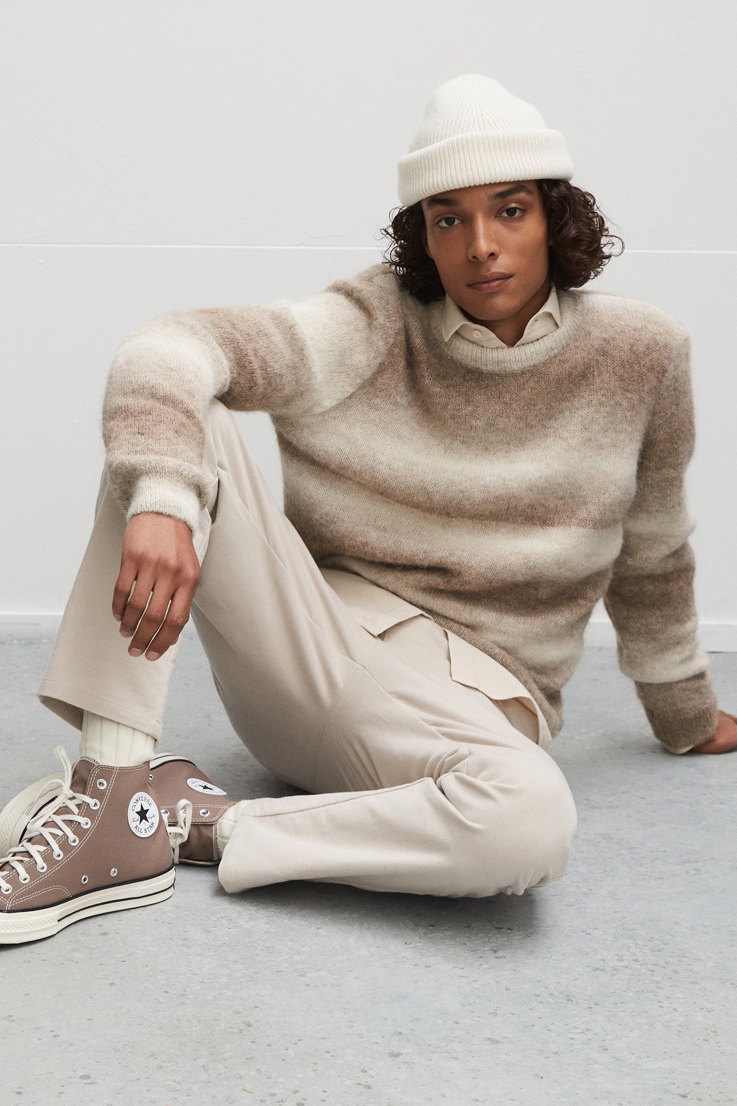 KONCEPT KNITWEAR BEIGE MELANGE 2