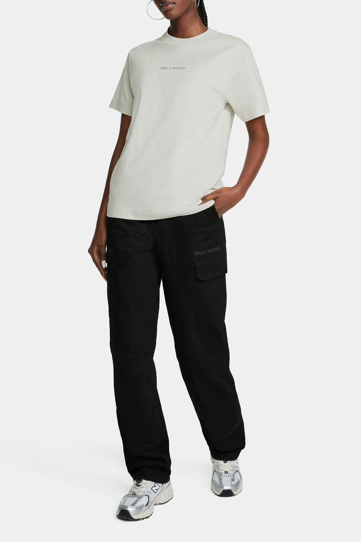 EZEA WOMEN CARGO PANTS BLACK 1