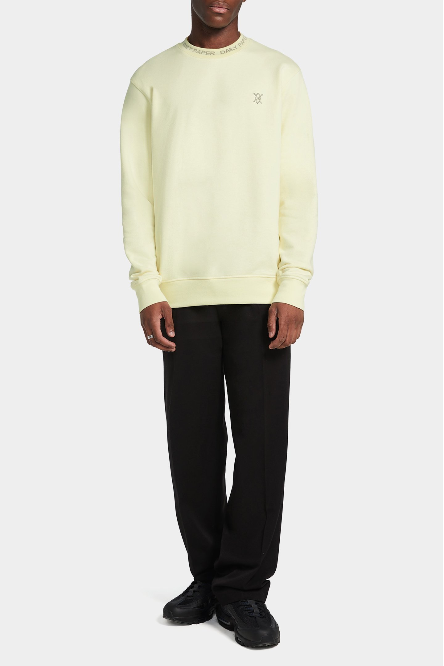 ERIB SWEATER UNISEX ICING YELLOW 1