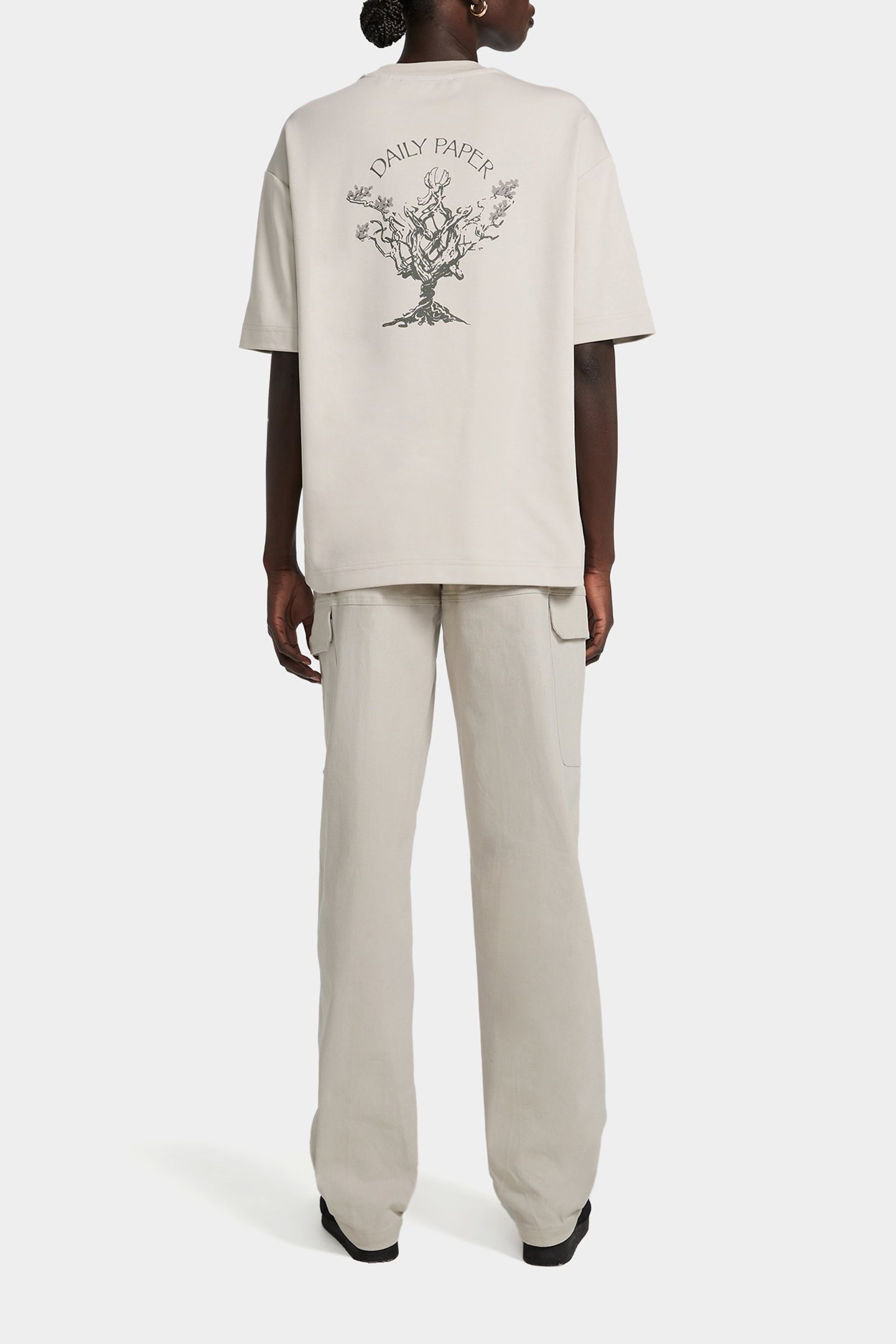 EZEA WOMEN CARGO PANTS MOONSTRUCK BEIGE 2