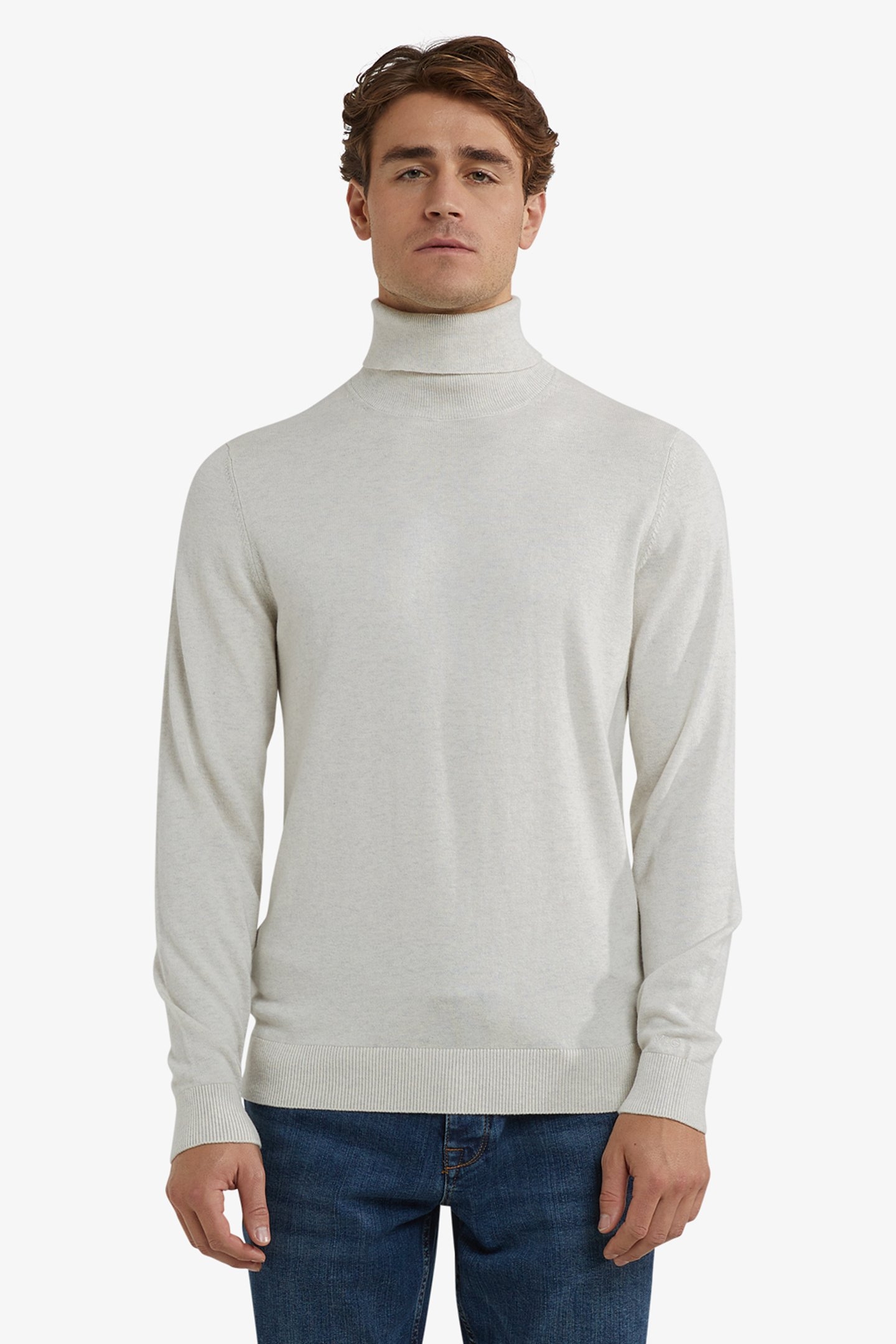 ROLL NECK SWEATER OFF WHITE 1