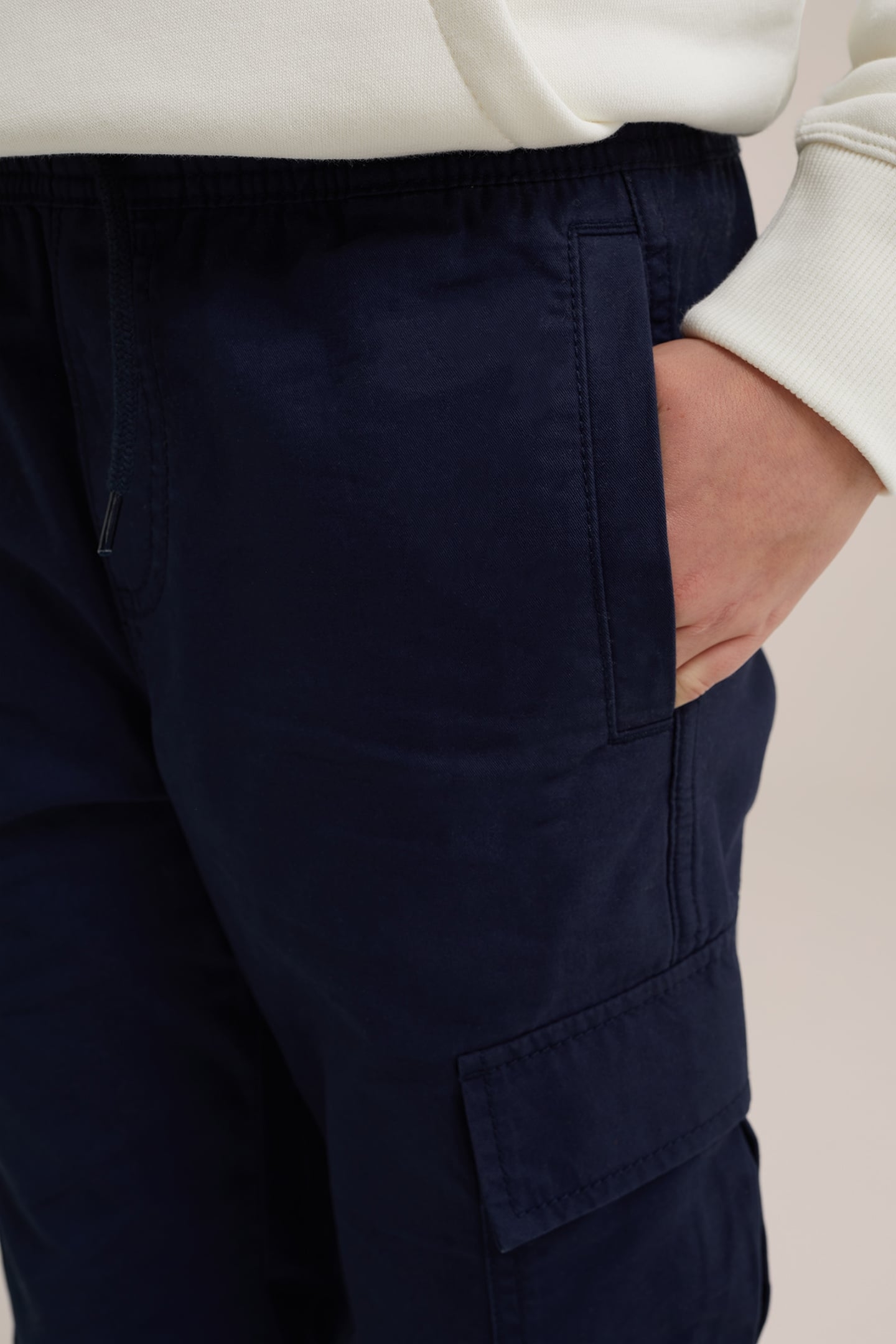 CARGO PANTS DARK BLUE 5