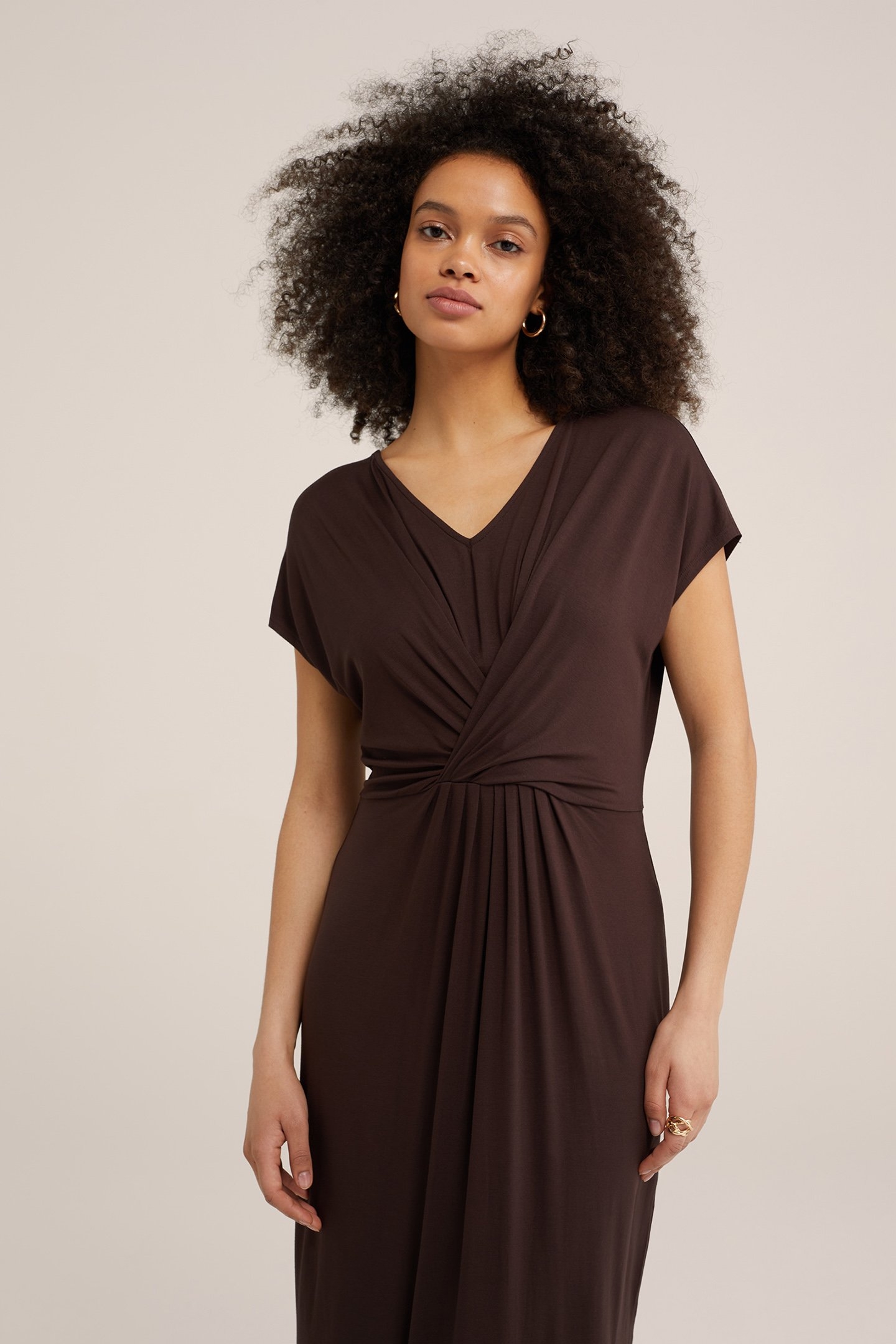 JURK MIDI DARK BROWN 4
