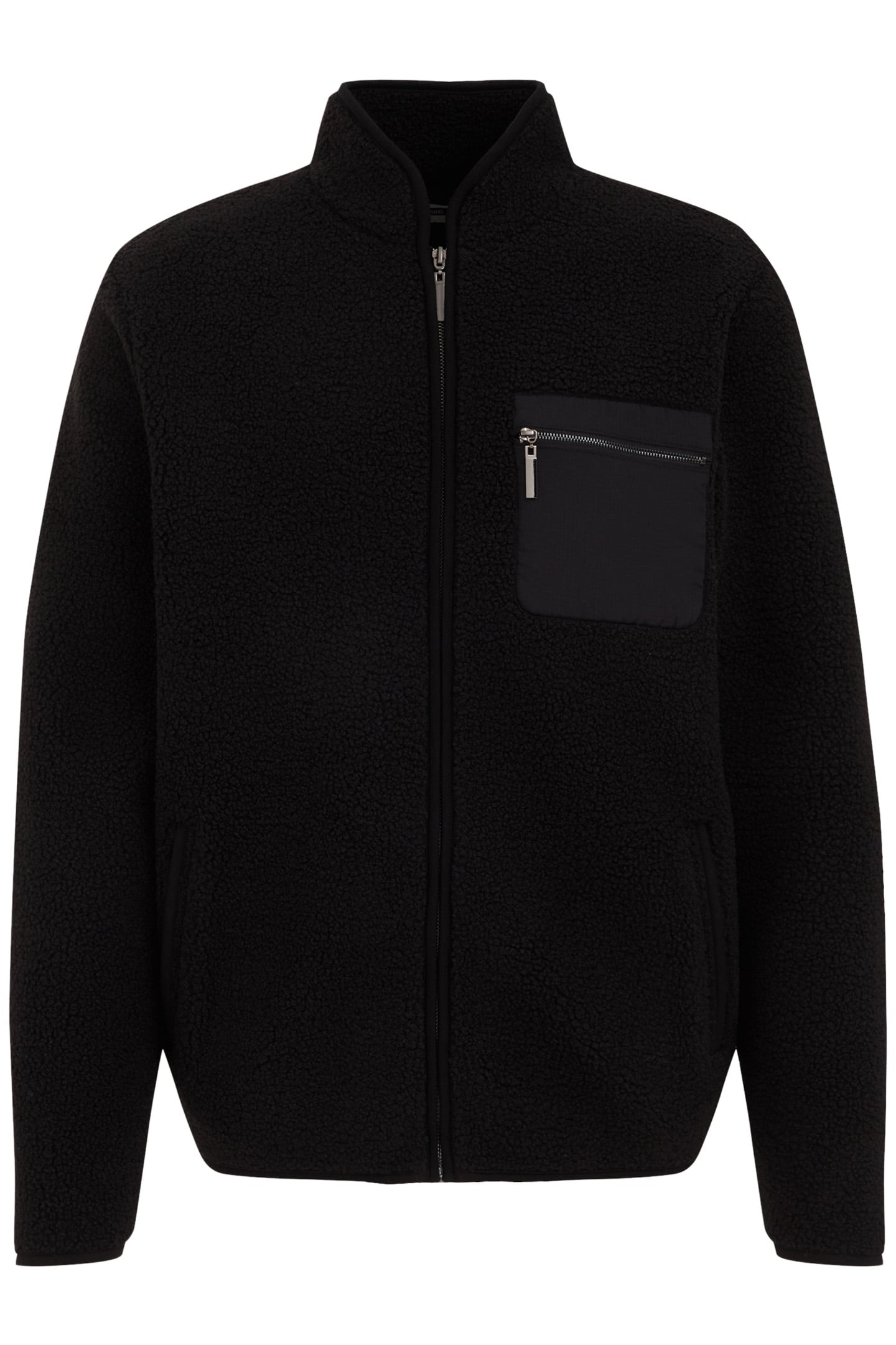 CARDIGAN WITH ZIPPER BLACK 4