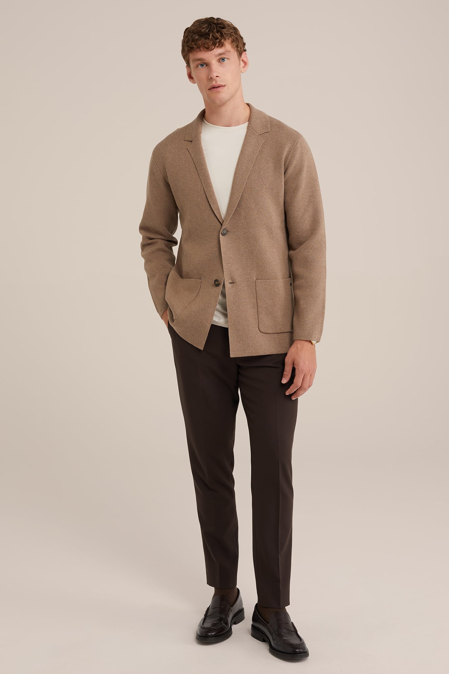 BLAZER LIGHT BROWN 3