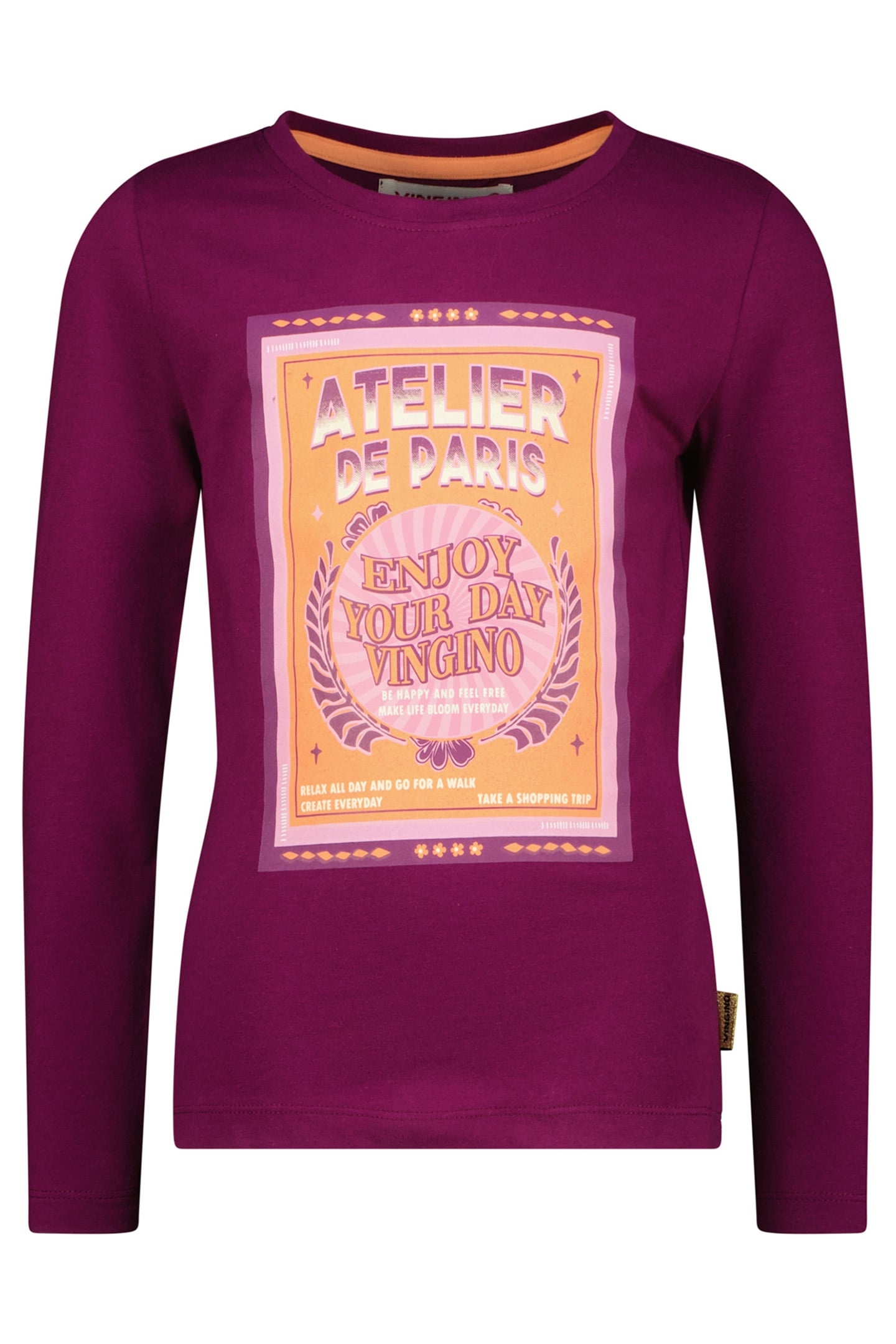 GIRLS JANNEKE T-SHIRT MAGIC PURPLE 1