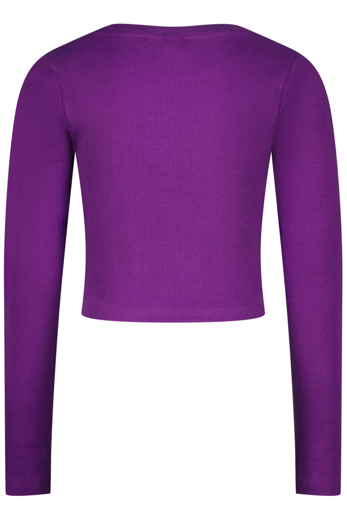GIRLS G-BASIC-RIB LONGSLEEVE T-SHIRT ULTRA PURPLE 2