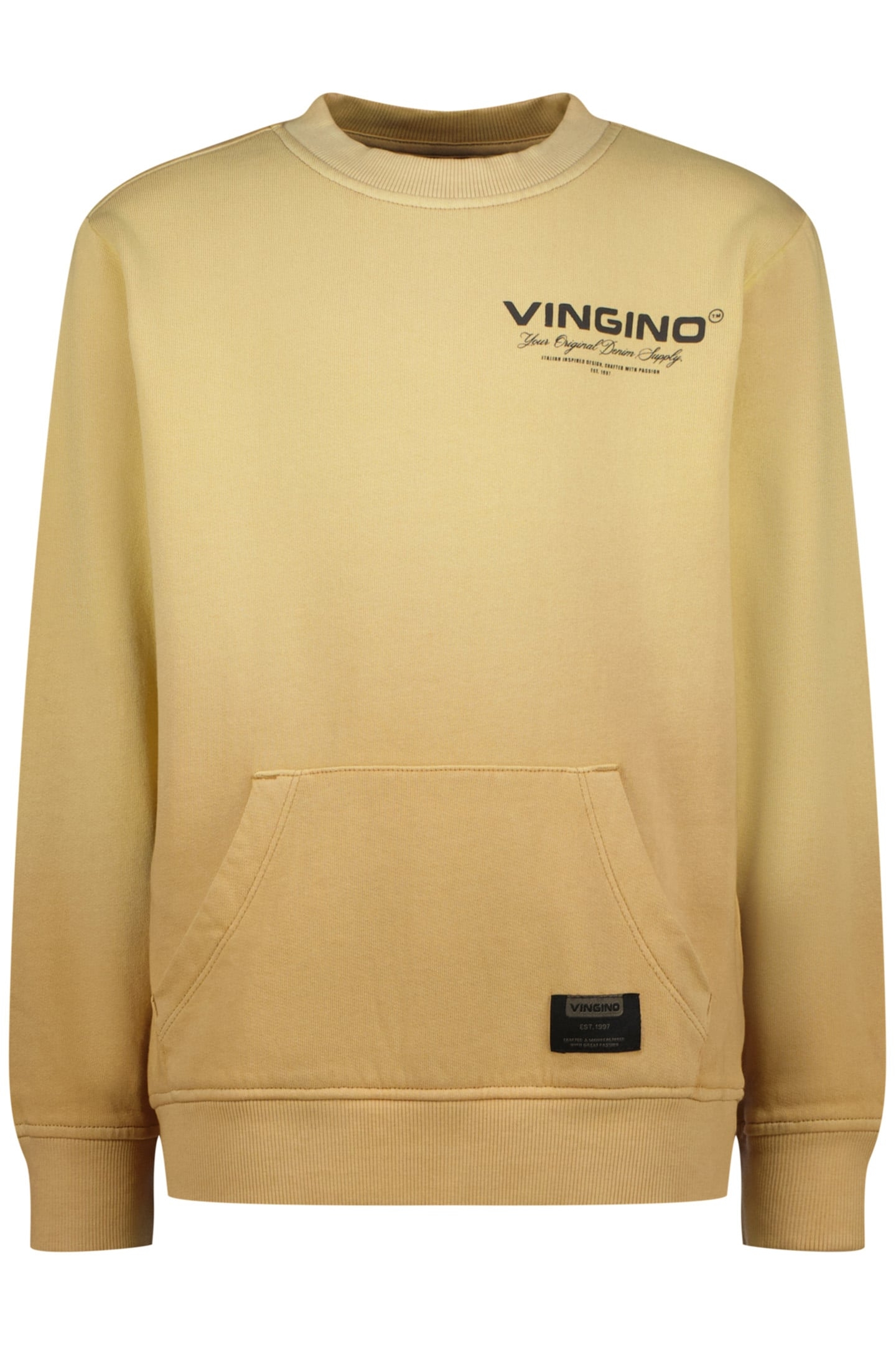 BOYS NADIENT SWEATER LATTE SAND 1