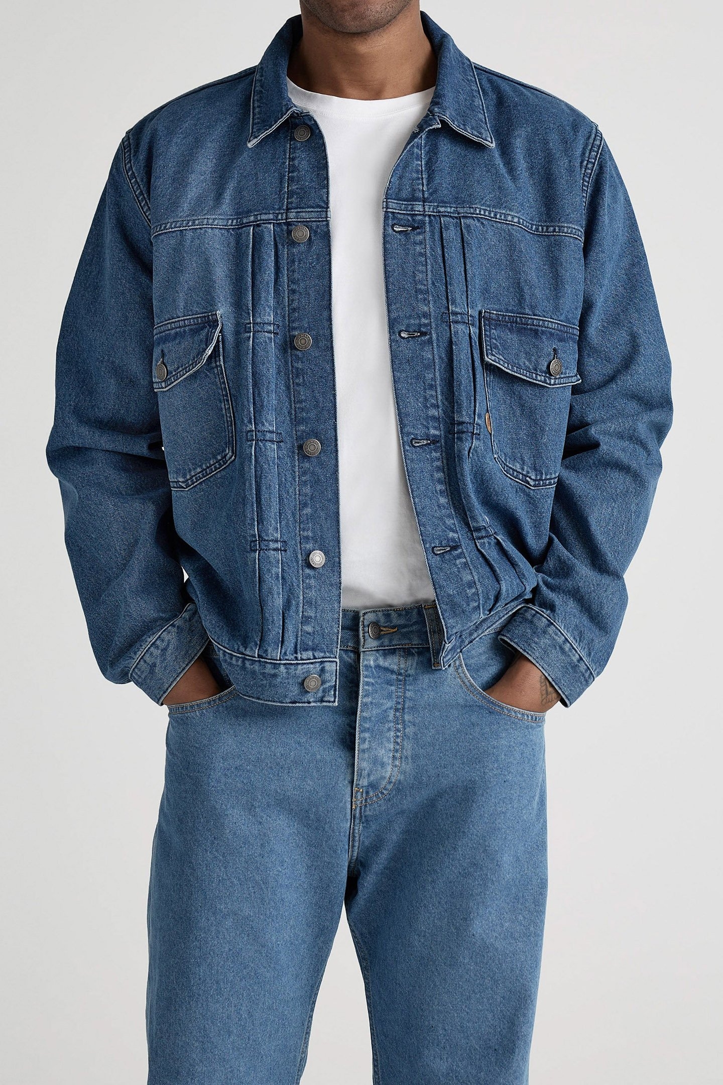 BENNY DENIM JACKET MEDIUM STONE 1